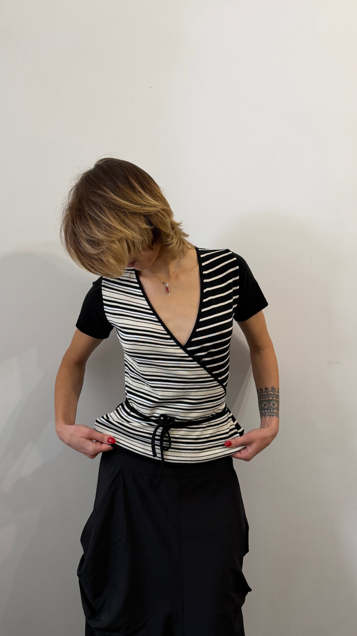 407 / wrap top