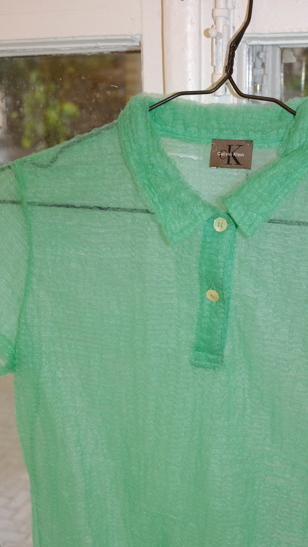 174 / CALVIN KLEIN polo top