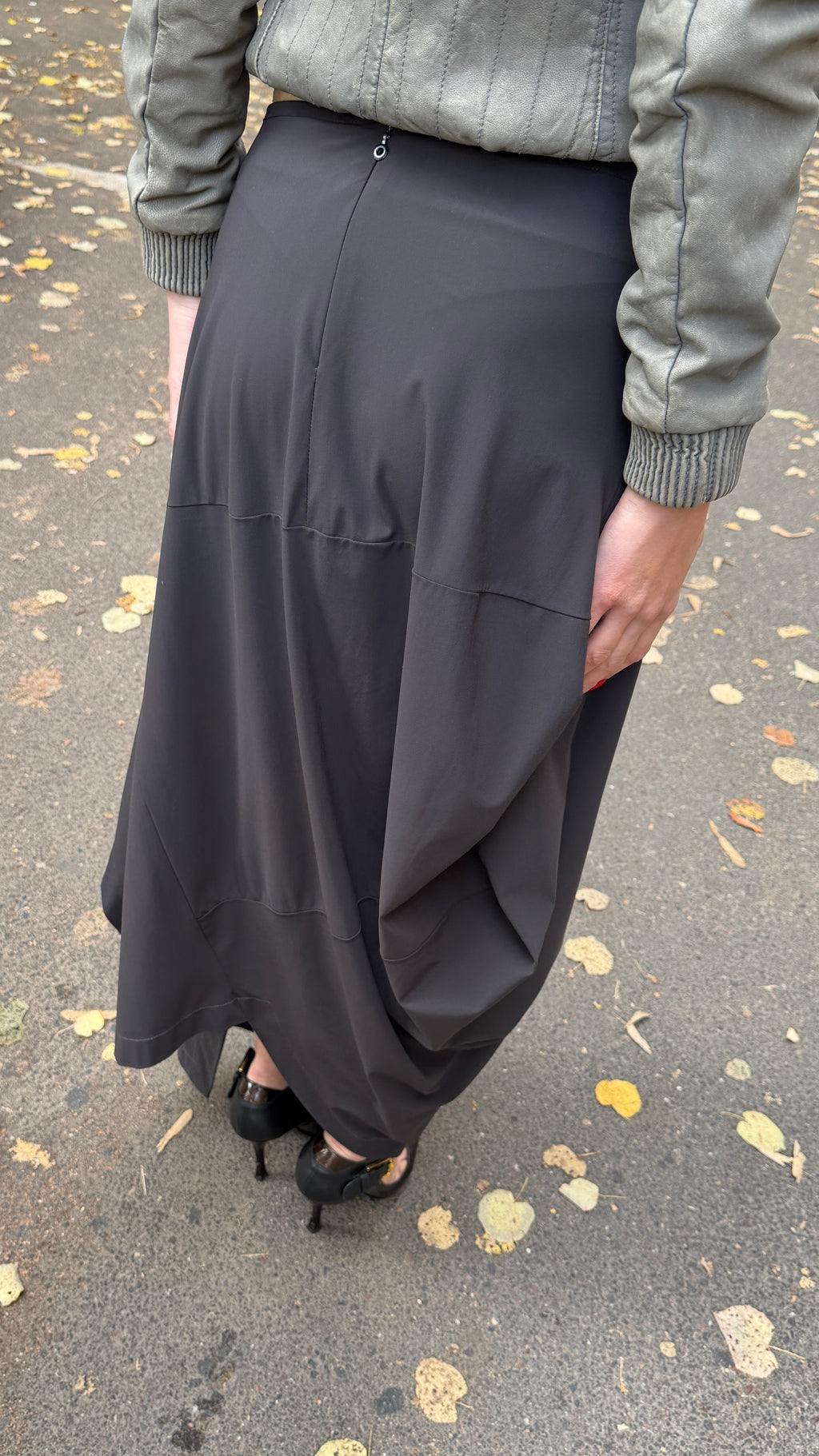 404 / MARITHE+FRANCOIS GIRBAUD asymmetric skirt