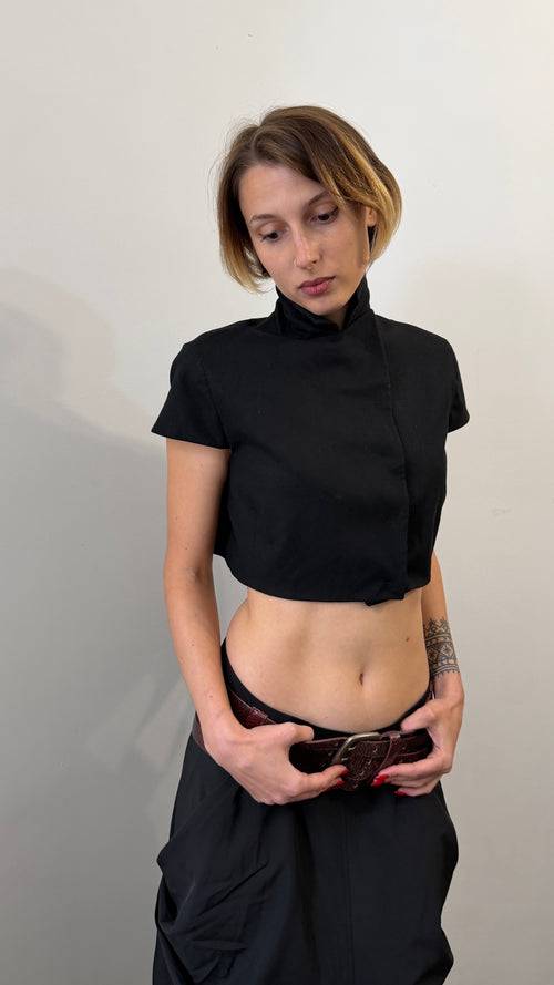 415 / AKRIS cropped wool jacket