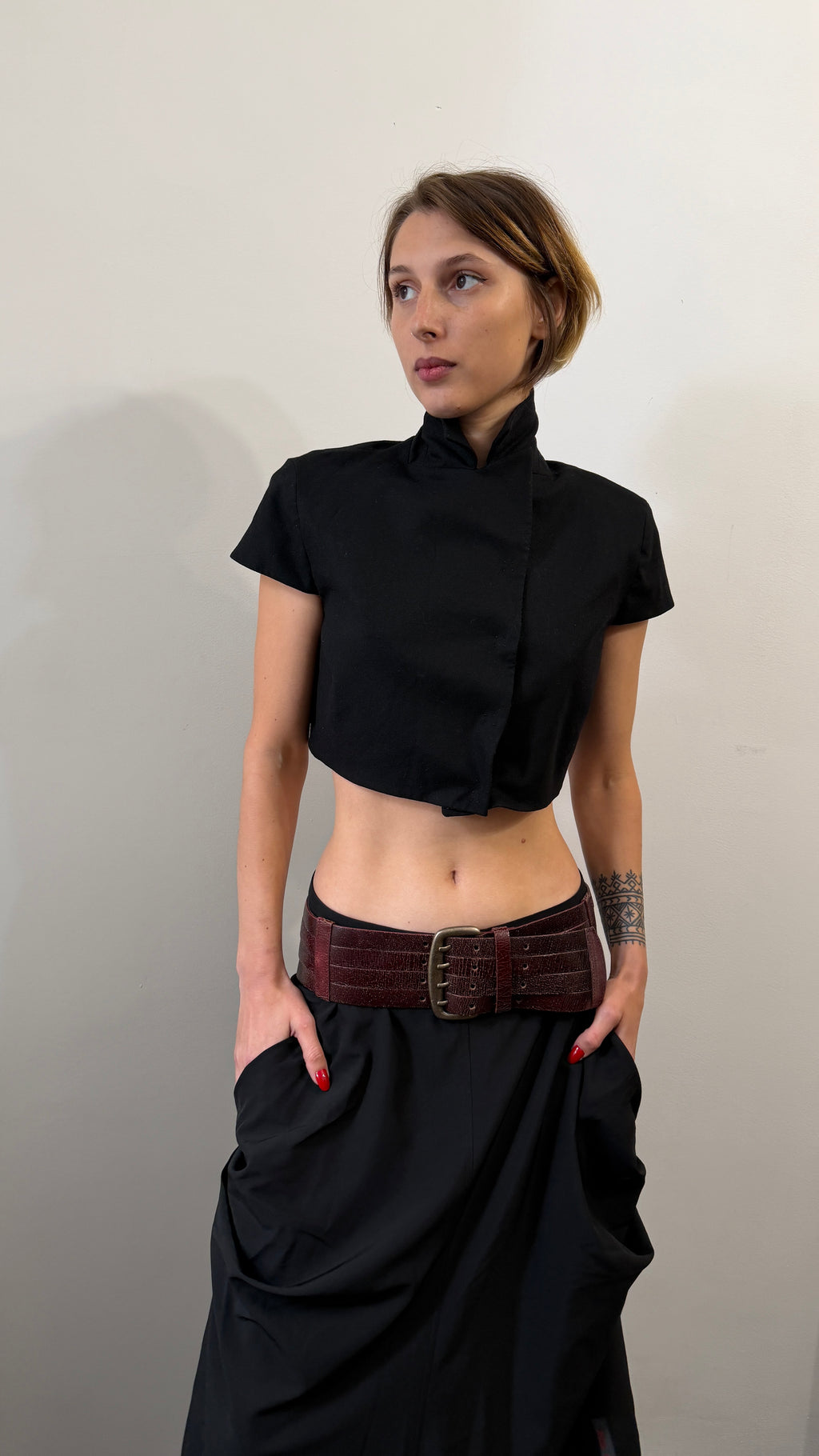 415 / AKRIS cropped wool jacket