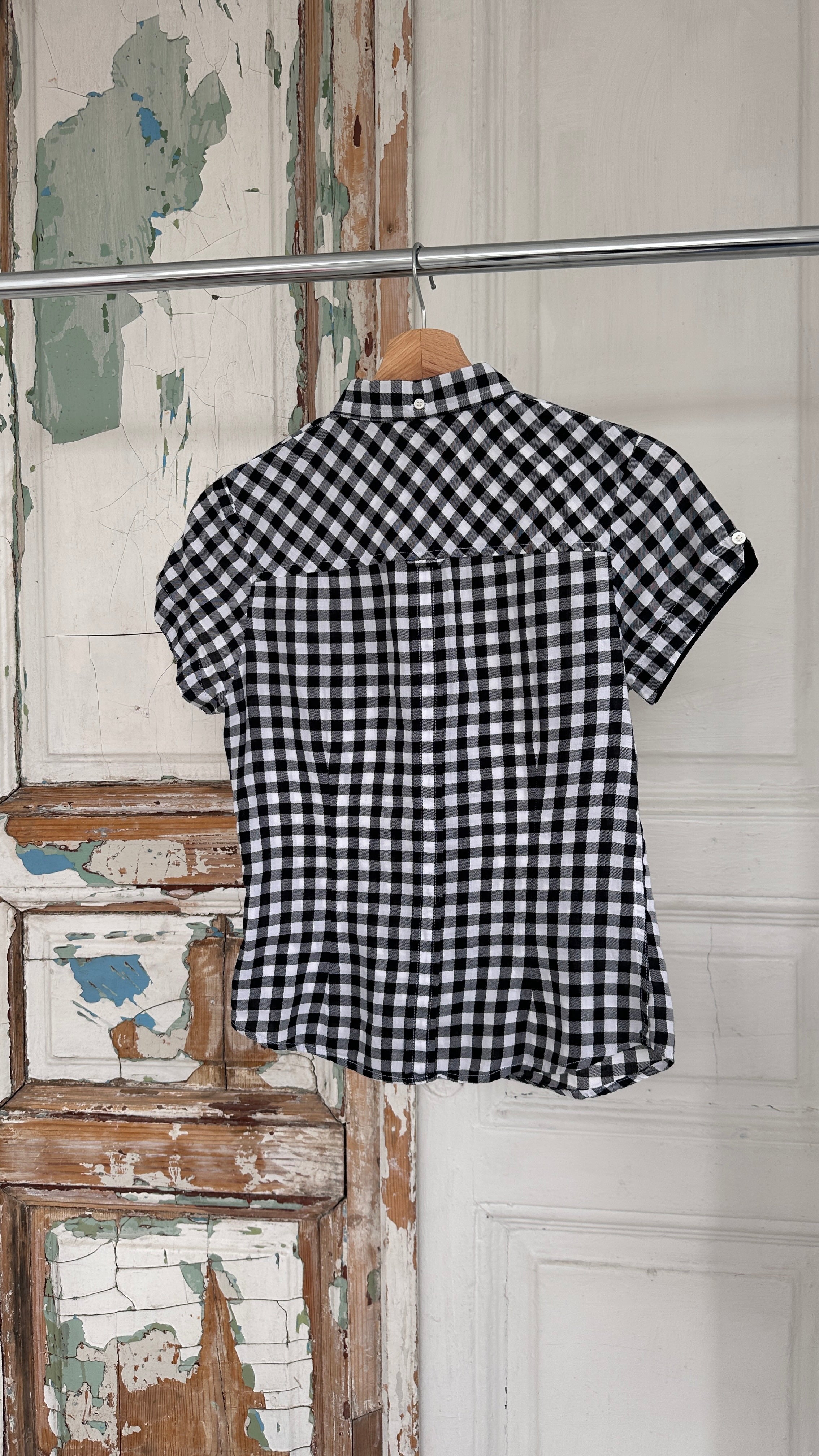 156 / FRED PERRY gingham check shirt