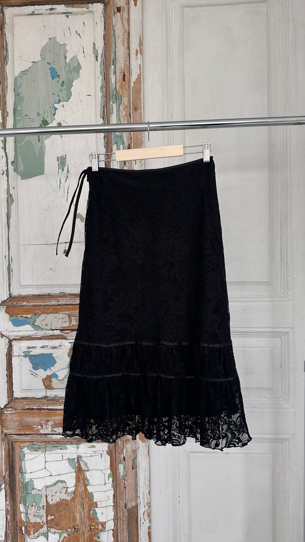 151 / lace midi skirt