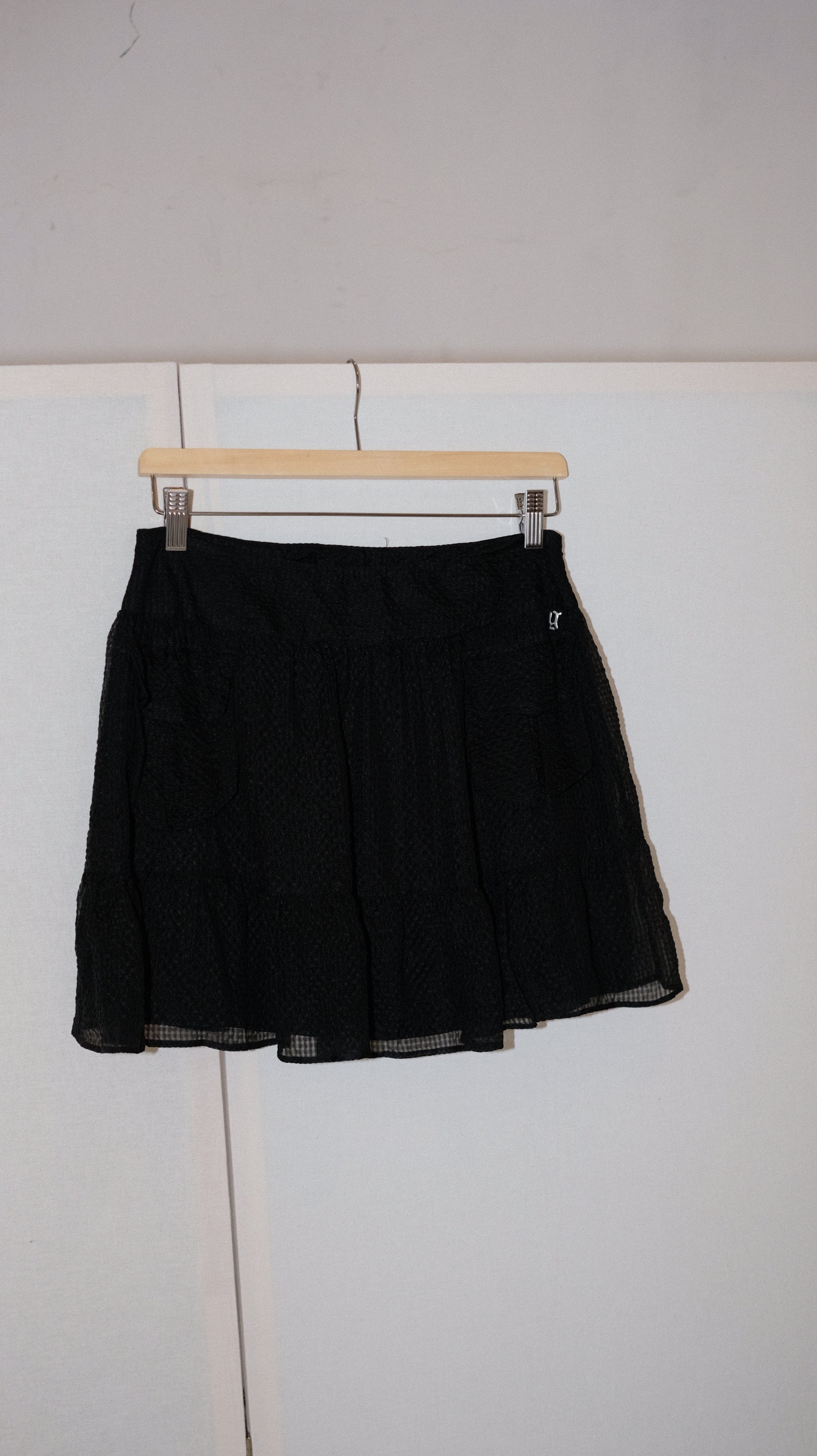 086 / JOHN GALLIANO ruffle skirt