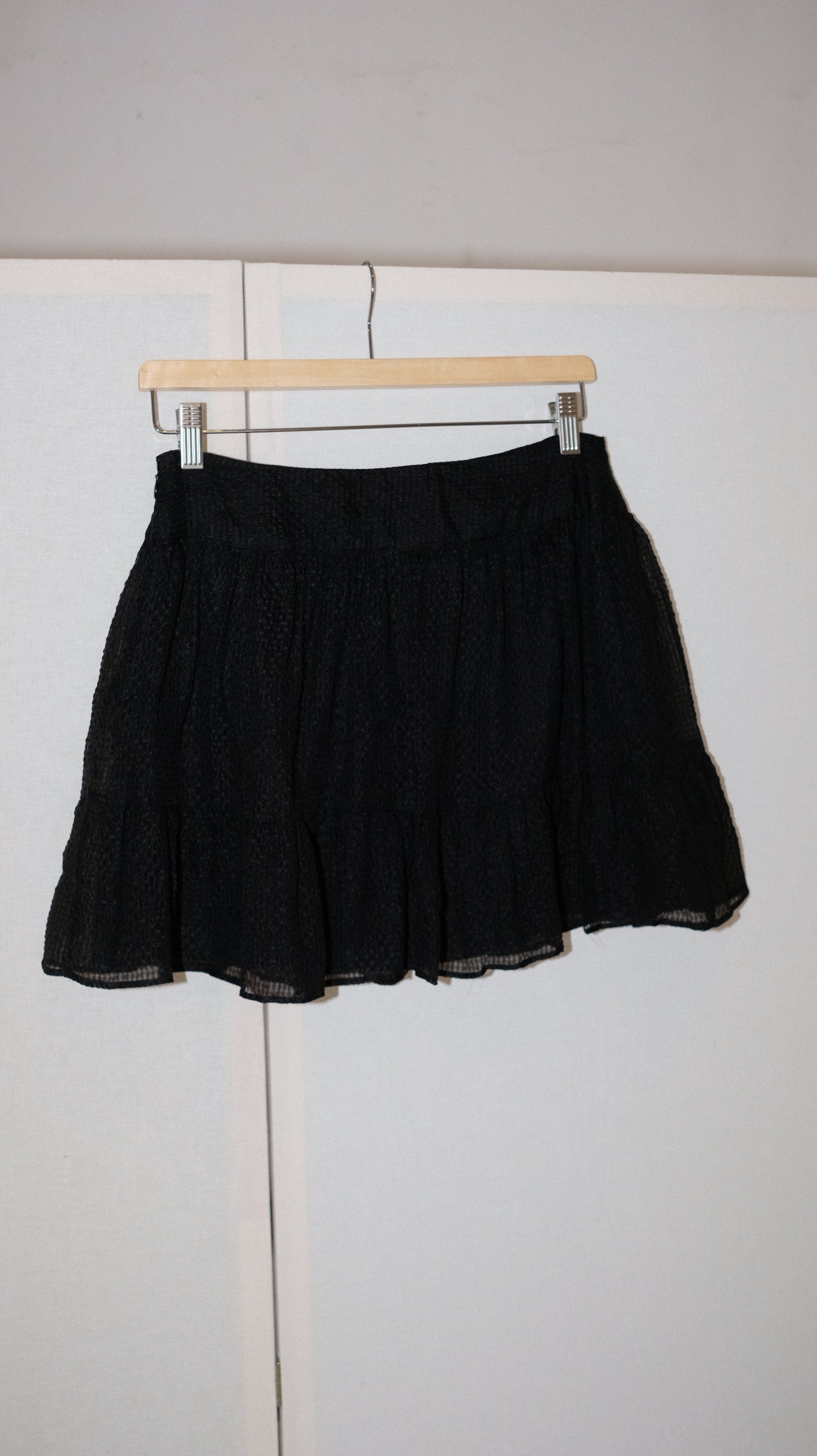 086 / JOHN GALLIANO ruffle skirt