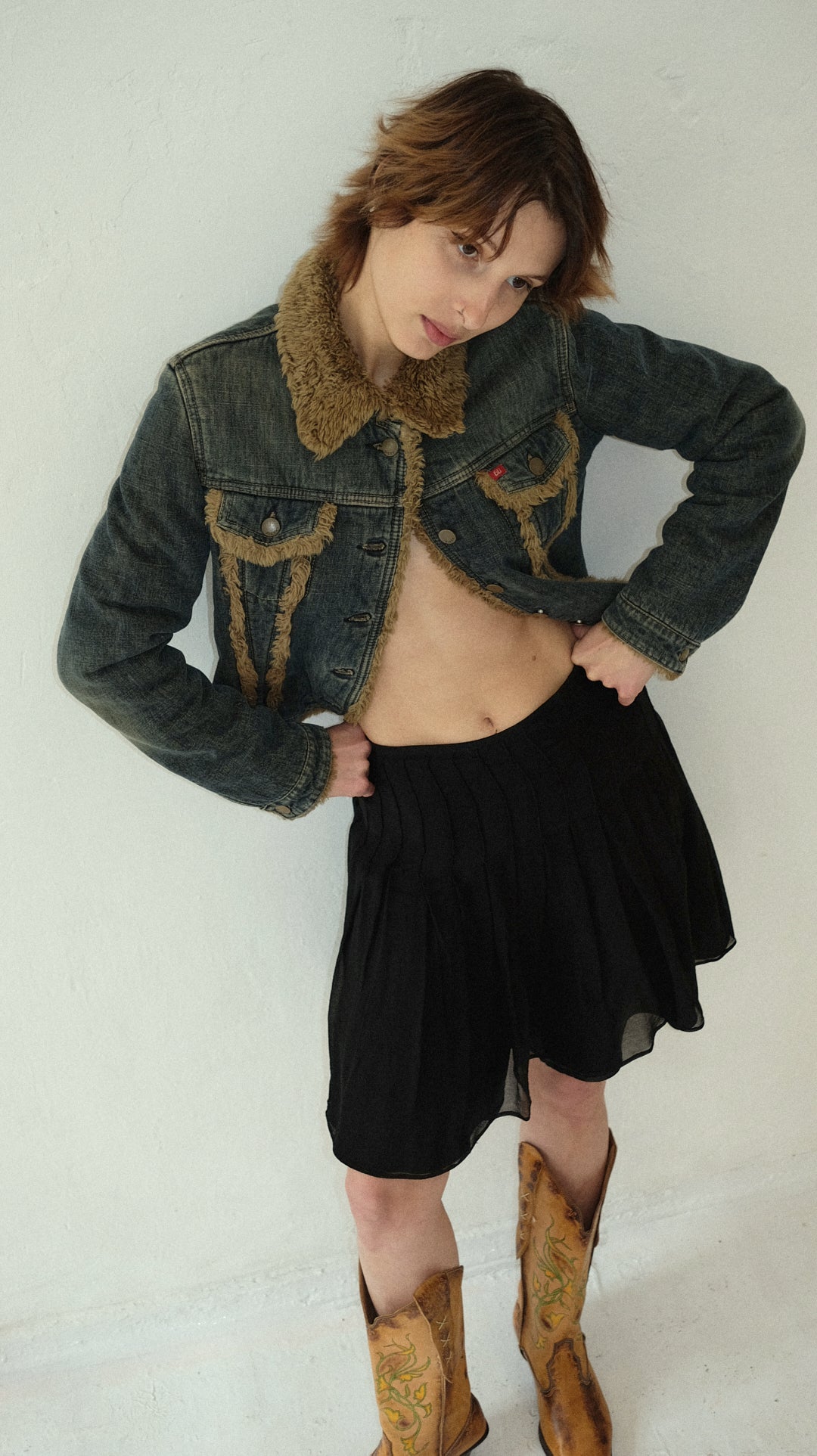 148 / silk skirt