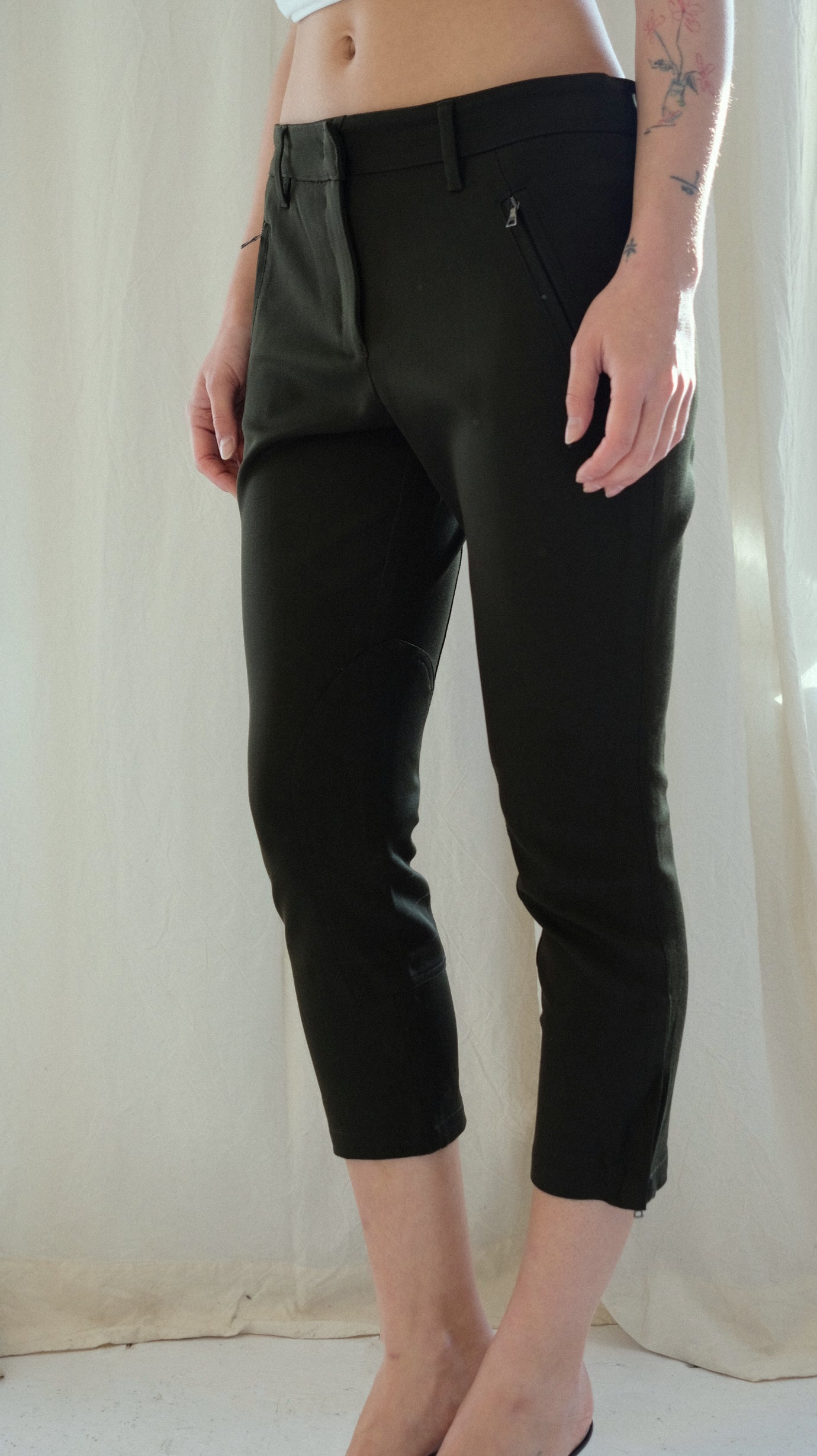110 / PRADA capri trousers