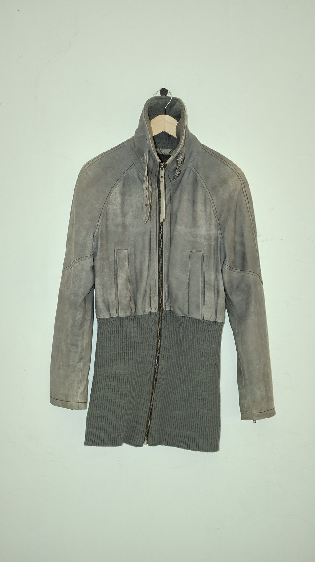 120 / DIESEL leather jacket