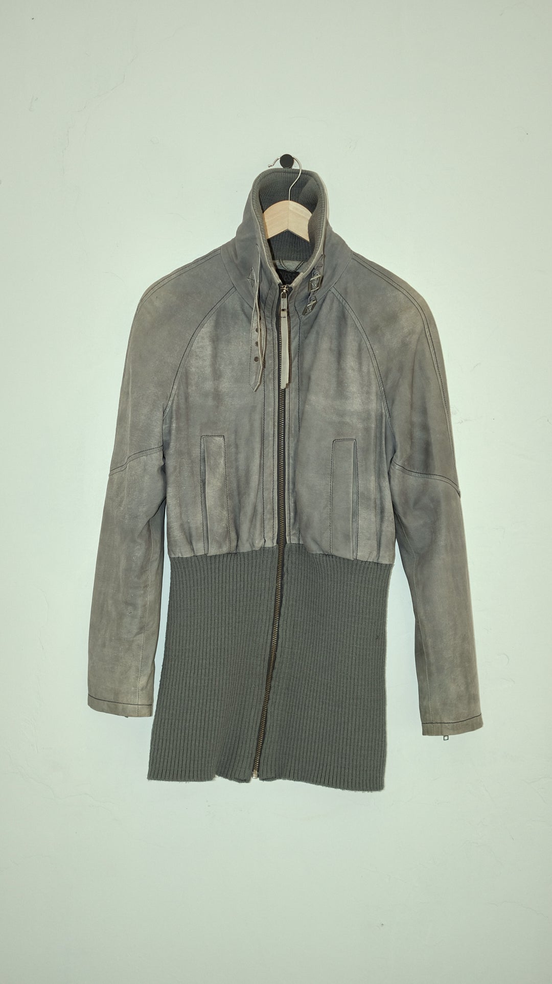 120 / DIESEL leather jacket