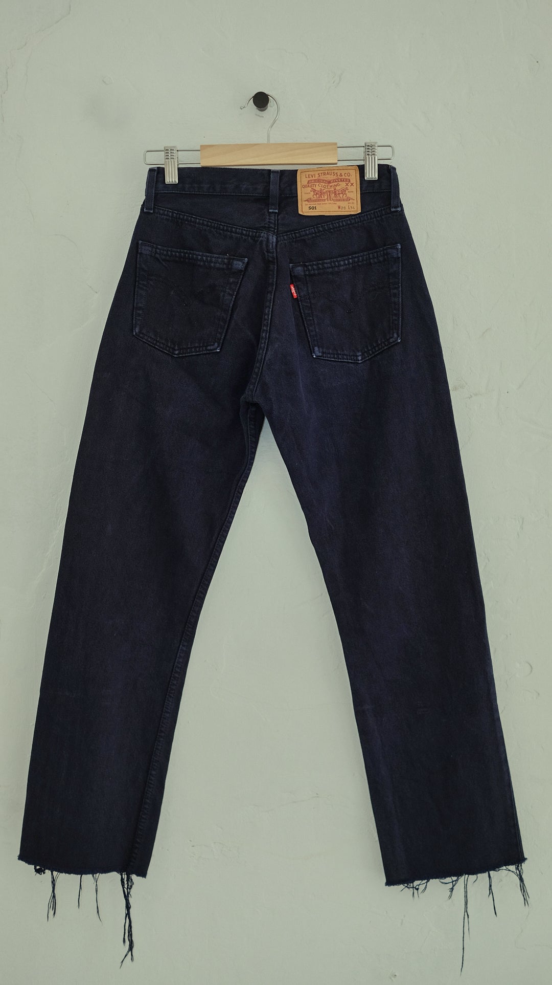133 / LEVI'S straight jeans model 501