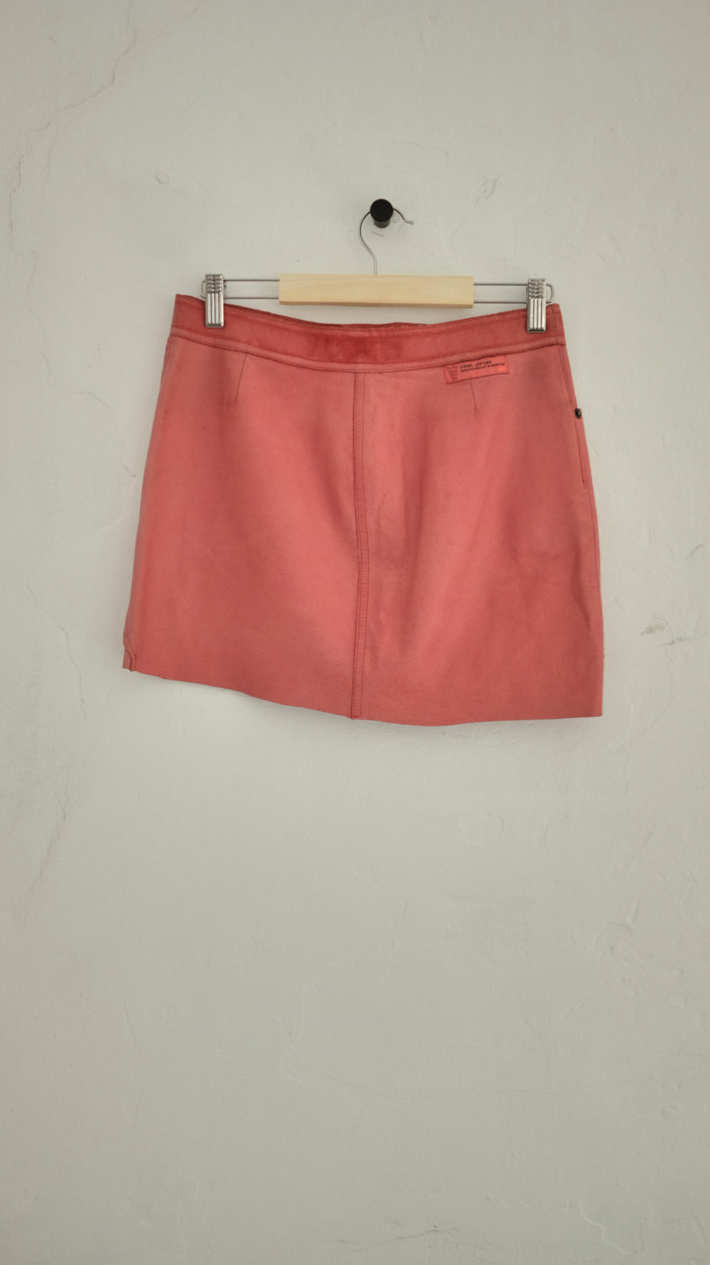 031 / DIESEL leather skirt