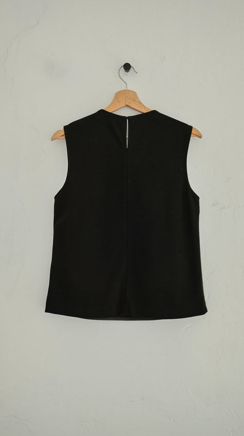 138 / DIANE von FUSTENBERG leather top