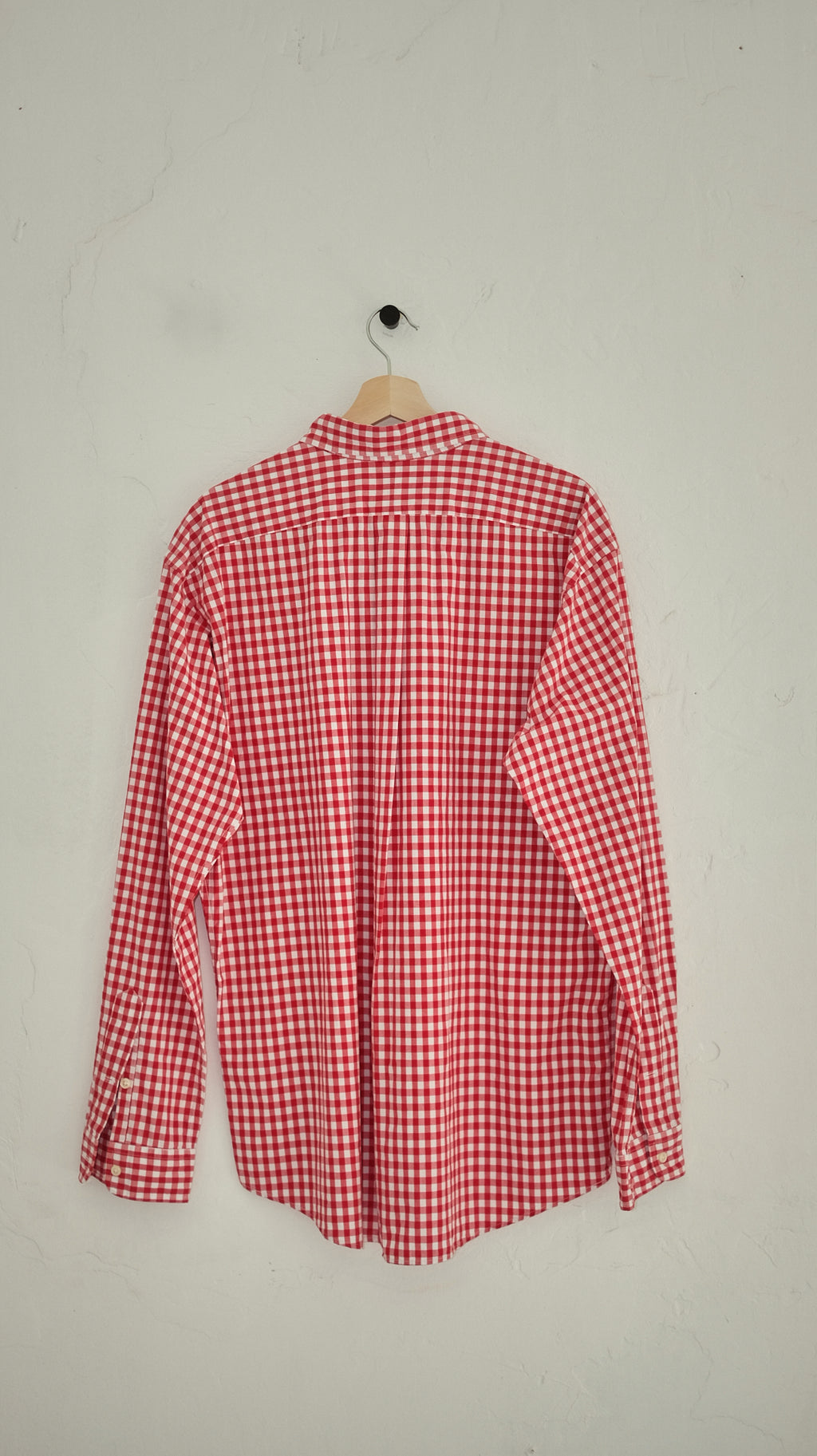 054 / RALPH LAUREN gingham men's shirt