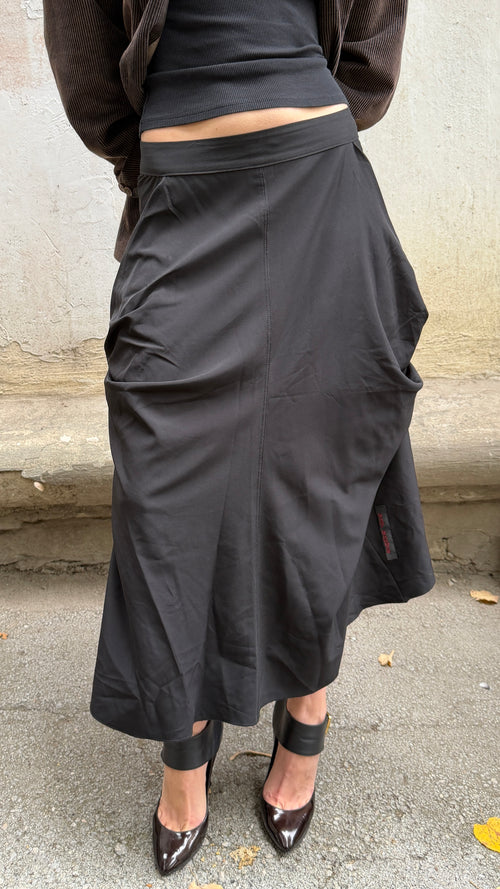 405 / COP COPINE asymmetric skirt