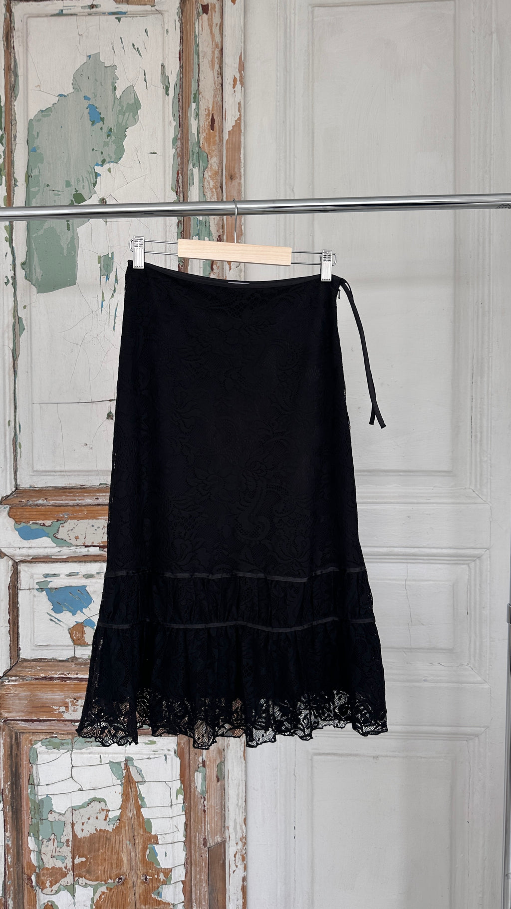 151 / lace midi skirt
