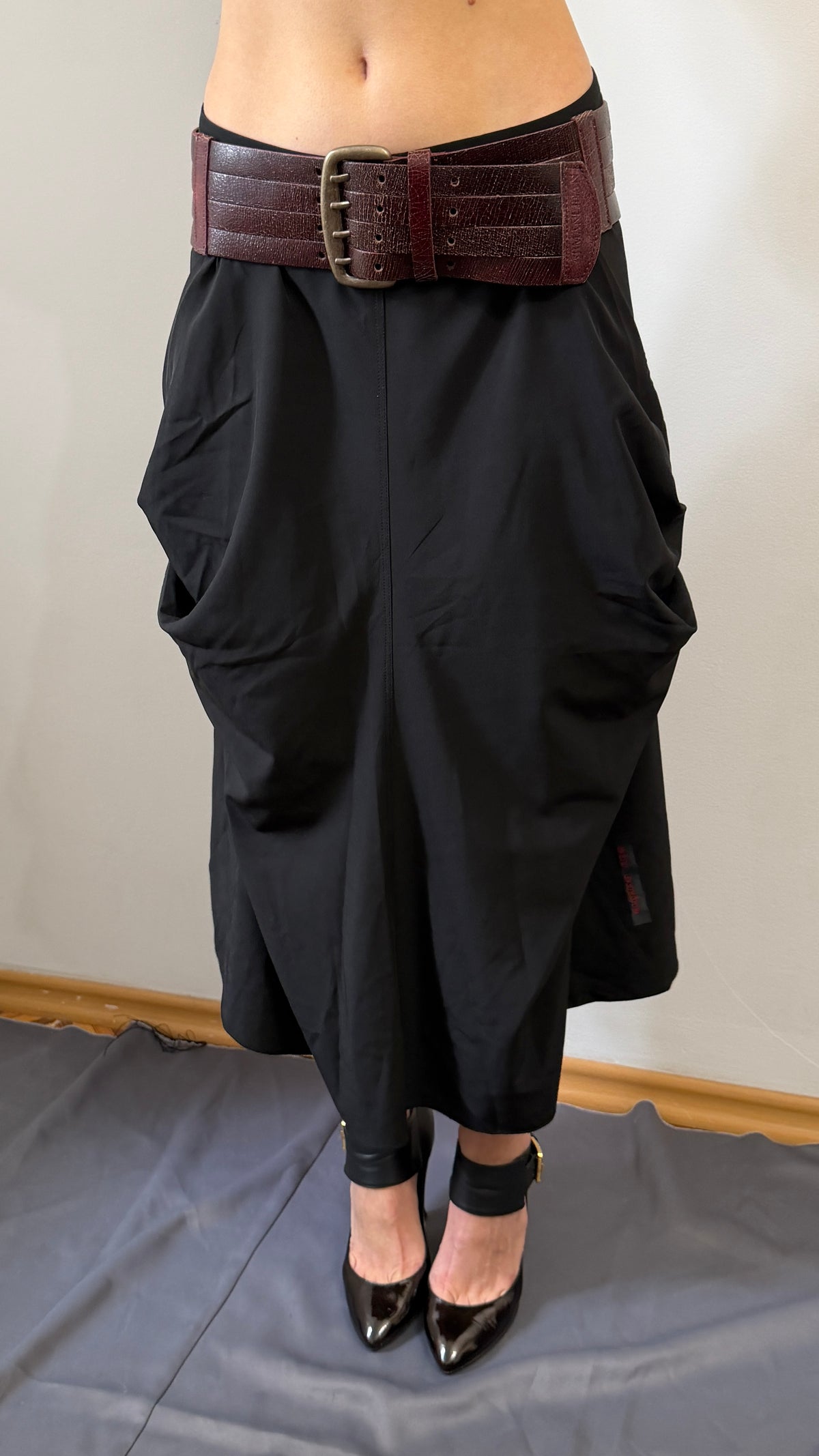 405 / COP COPINE asymmetric skirt