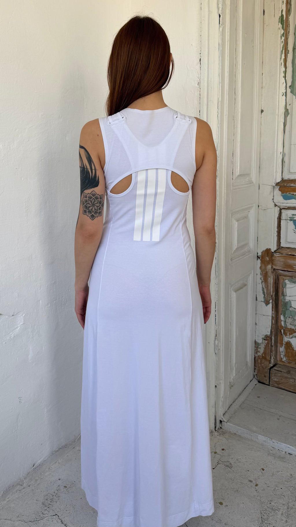 198 / Y-3 maxi dress