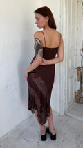199 / asymmetrical slip dress