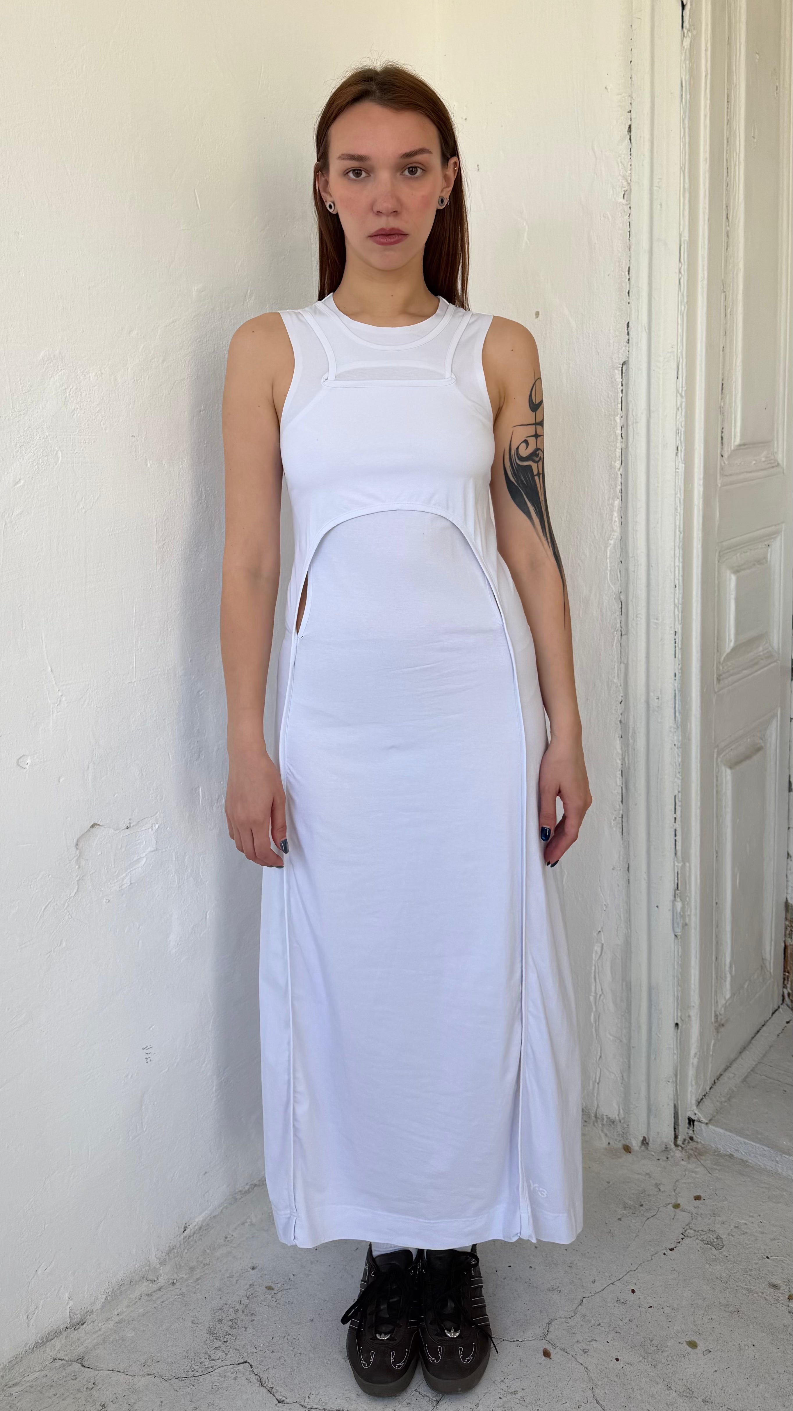 198 / Y-3 maxi dress