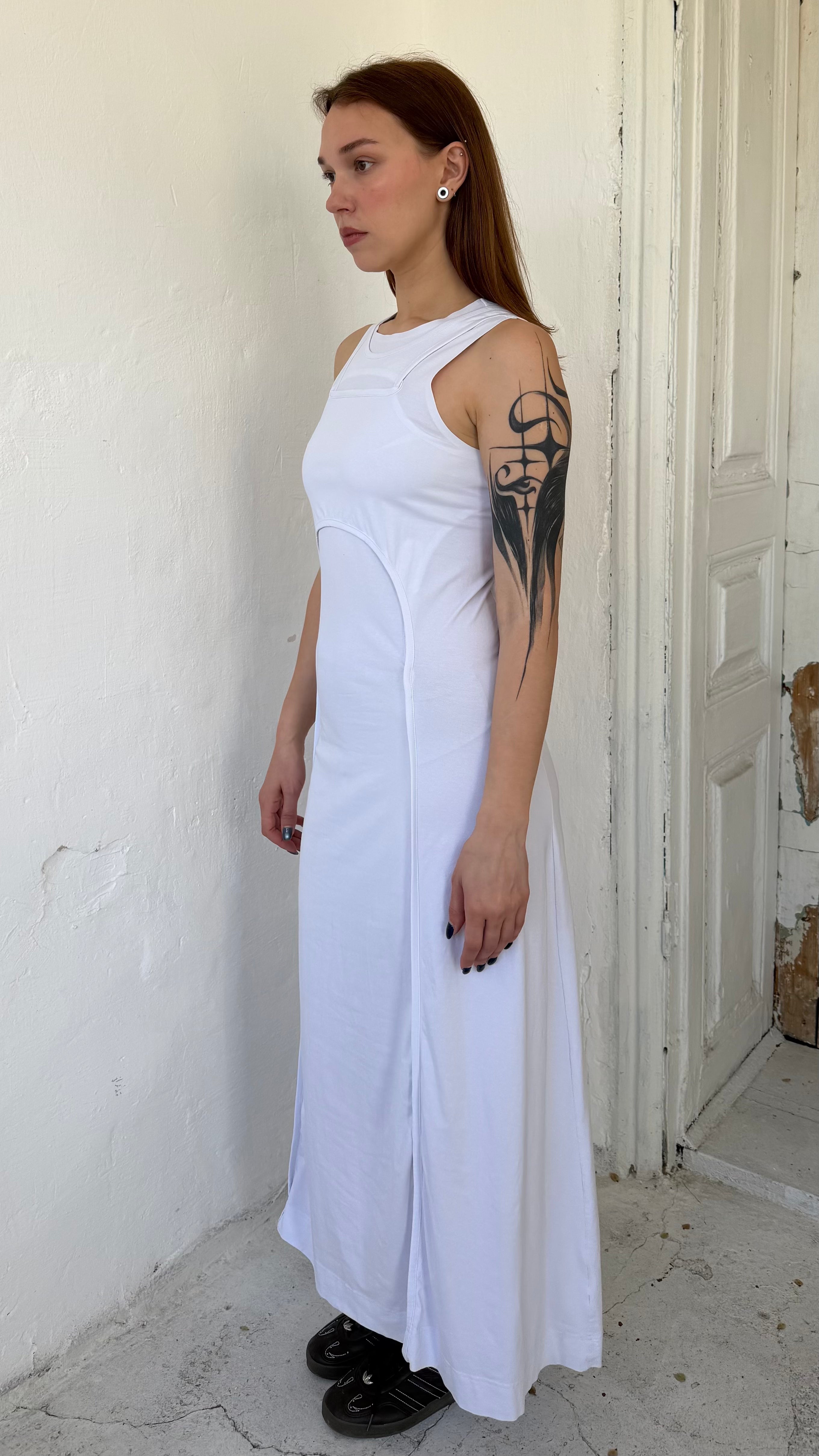 198 / Y-3 maxi dress