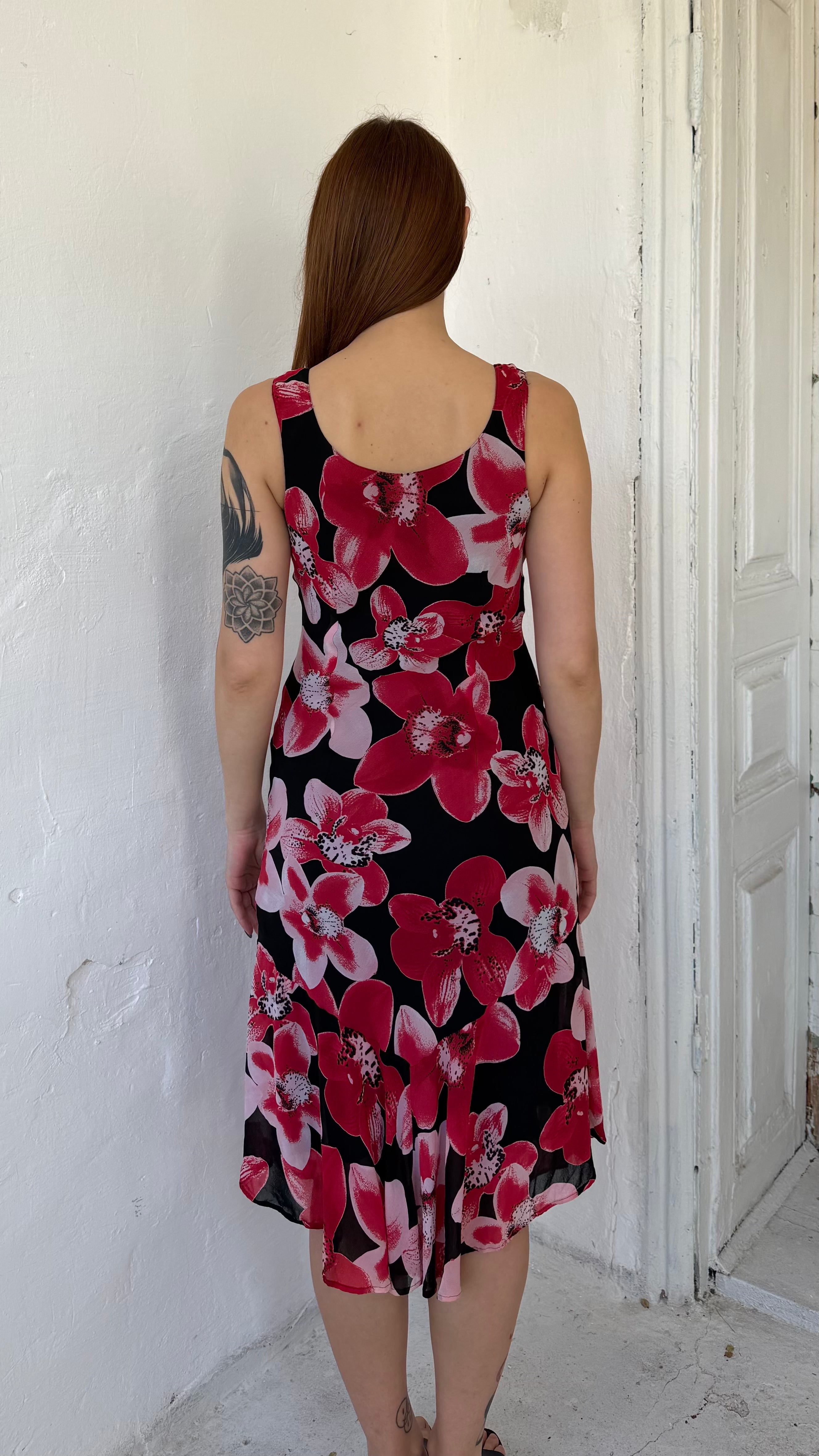 181 / floral midi dress