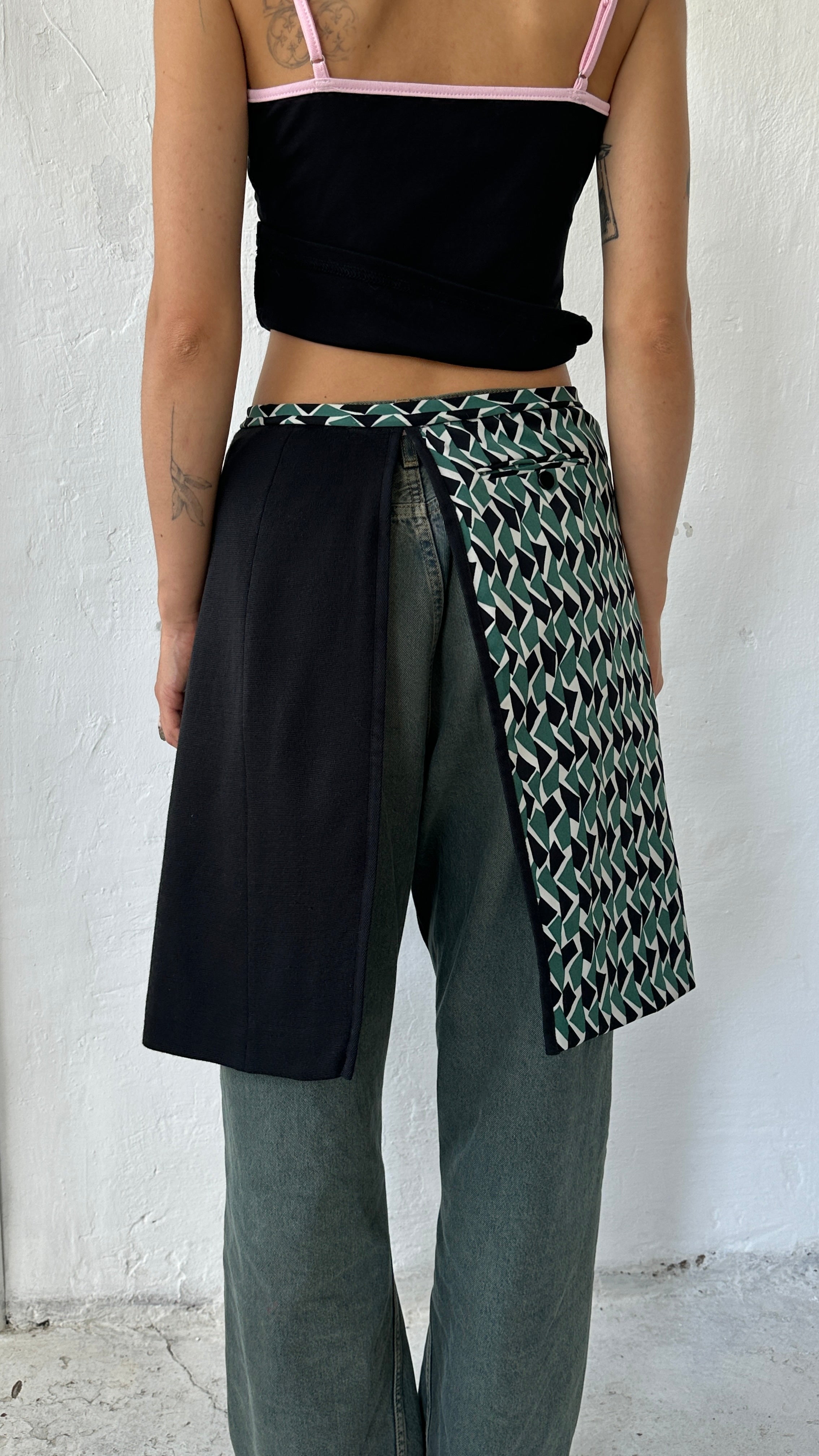 225 / upcycled MISSONI skirt
