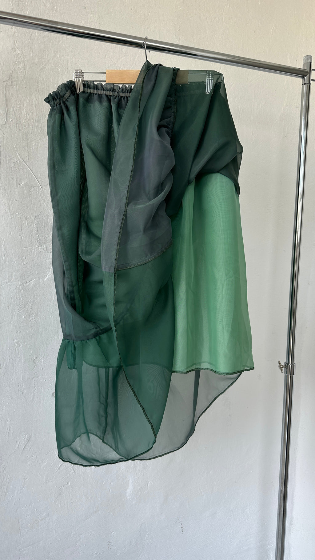 306 / handmade chiffon skirt