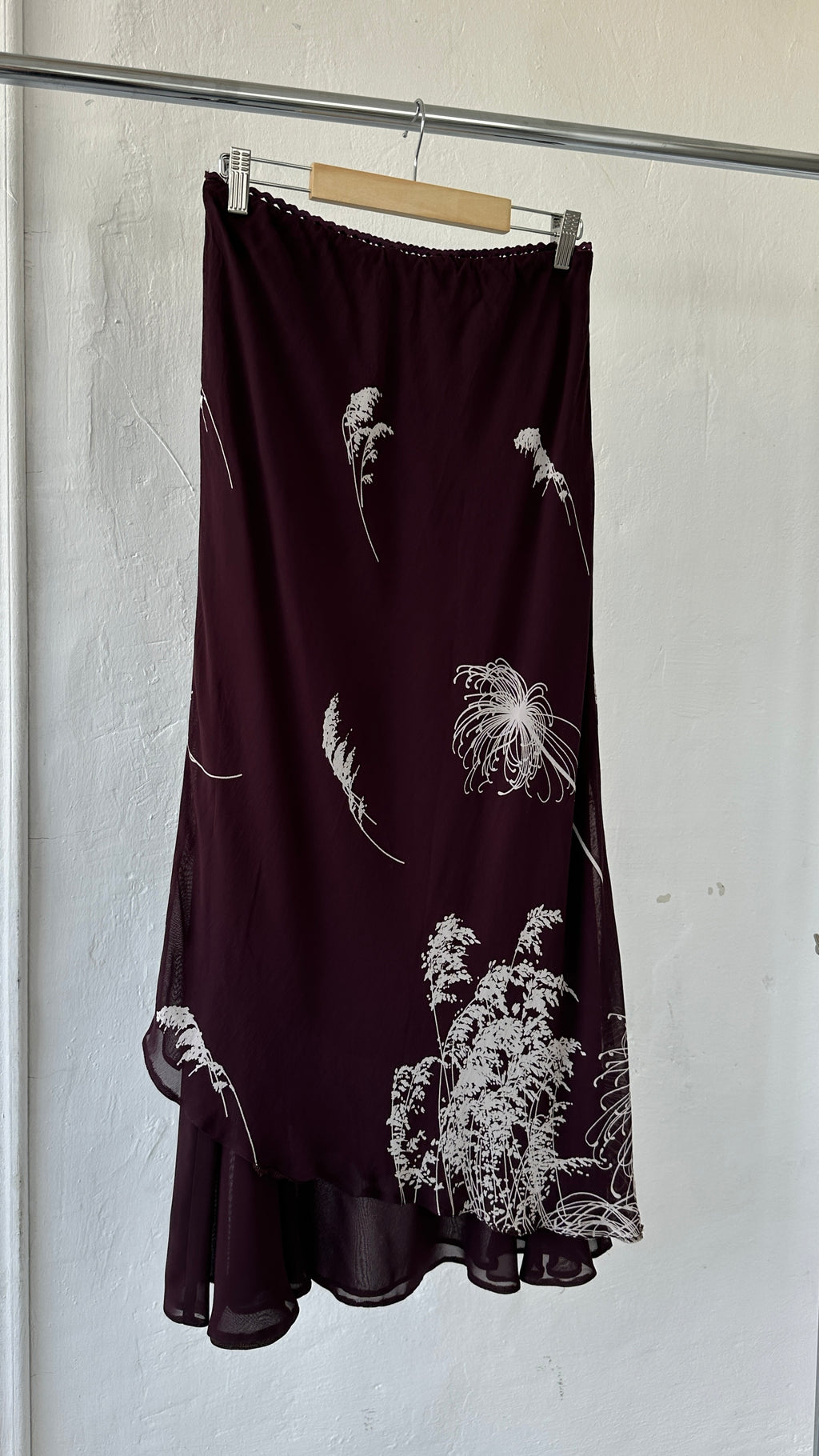 308 / maxi ruffle skirt