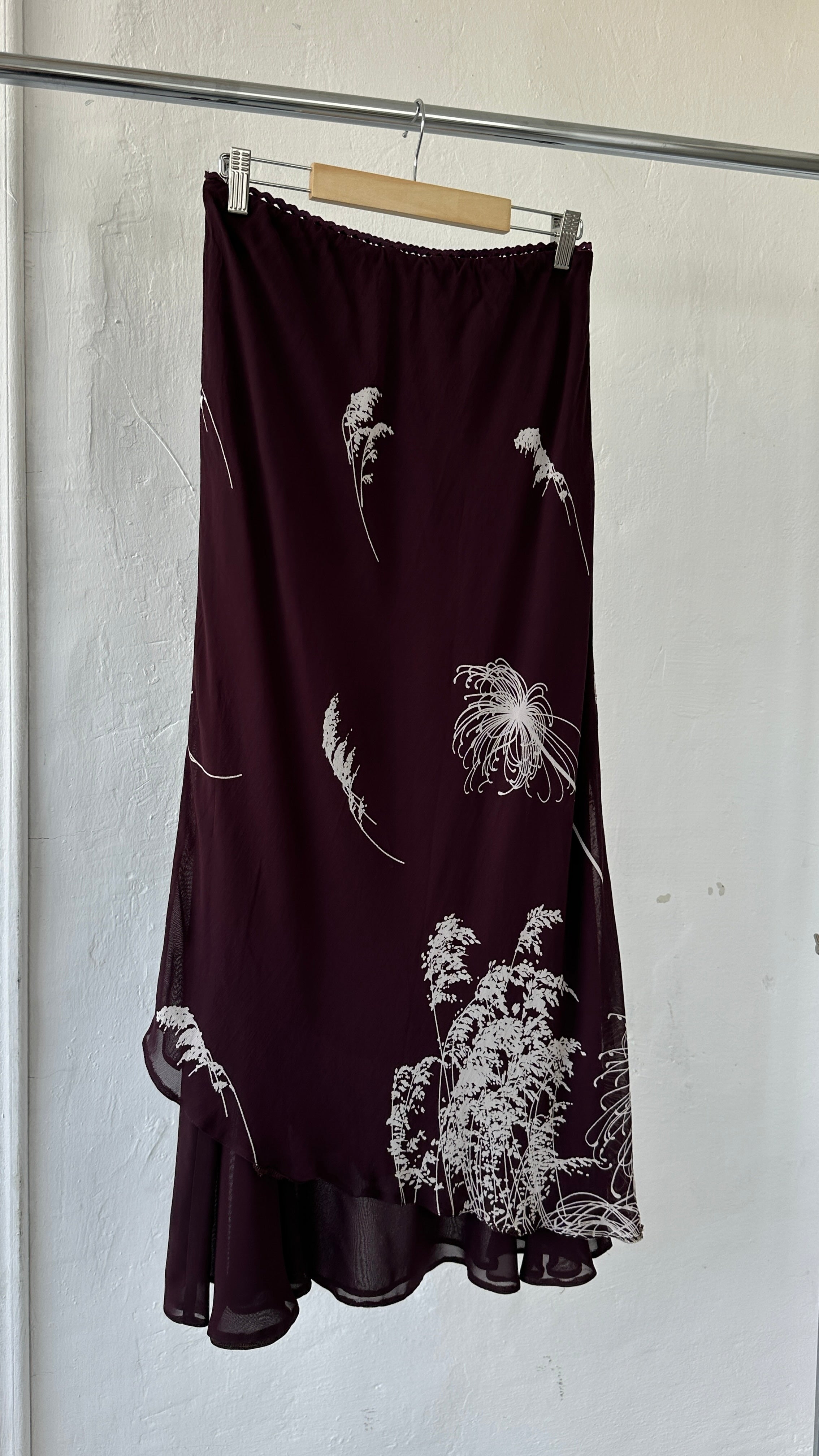308 / maxi ruffle skirt