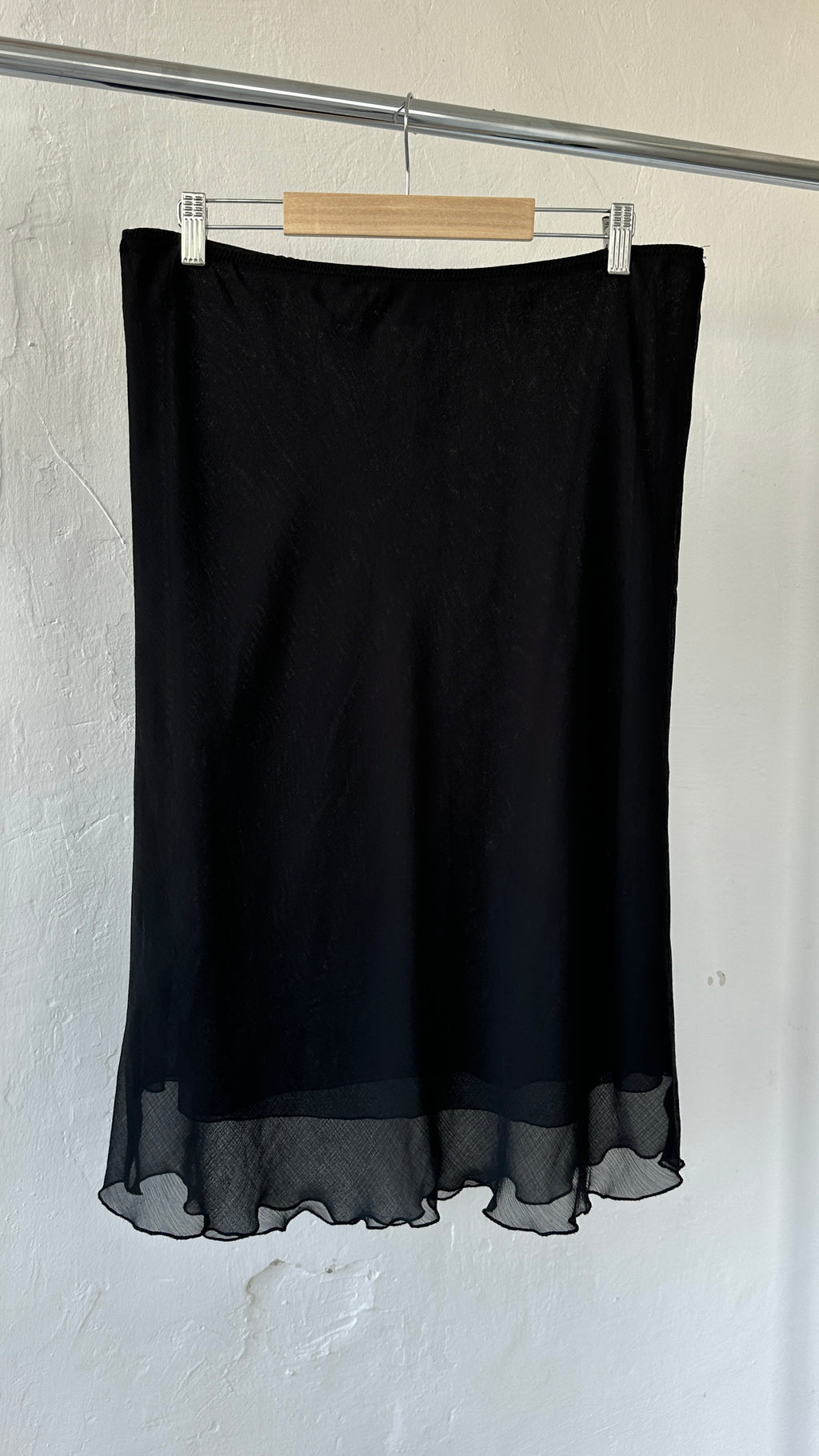 316 / chiffon midi skirt