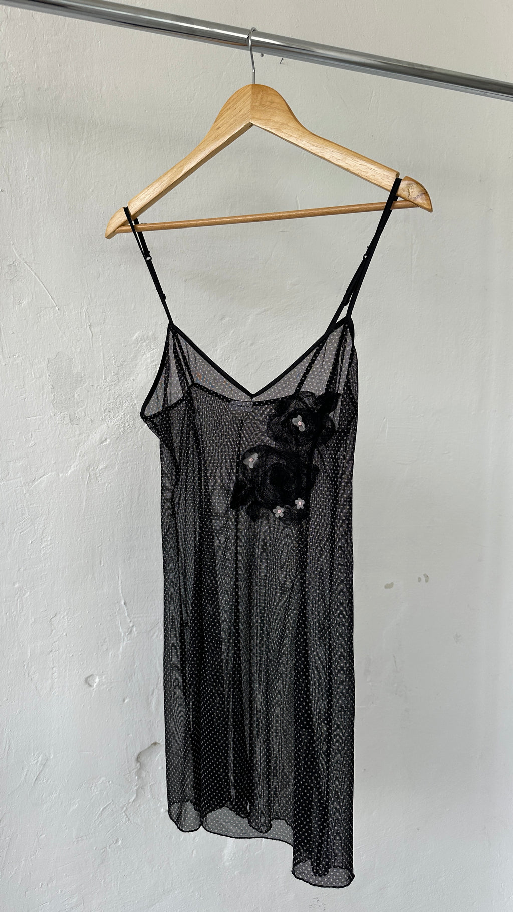 341 / INTIMISSIMI mesh slip dress