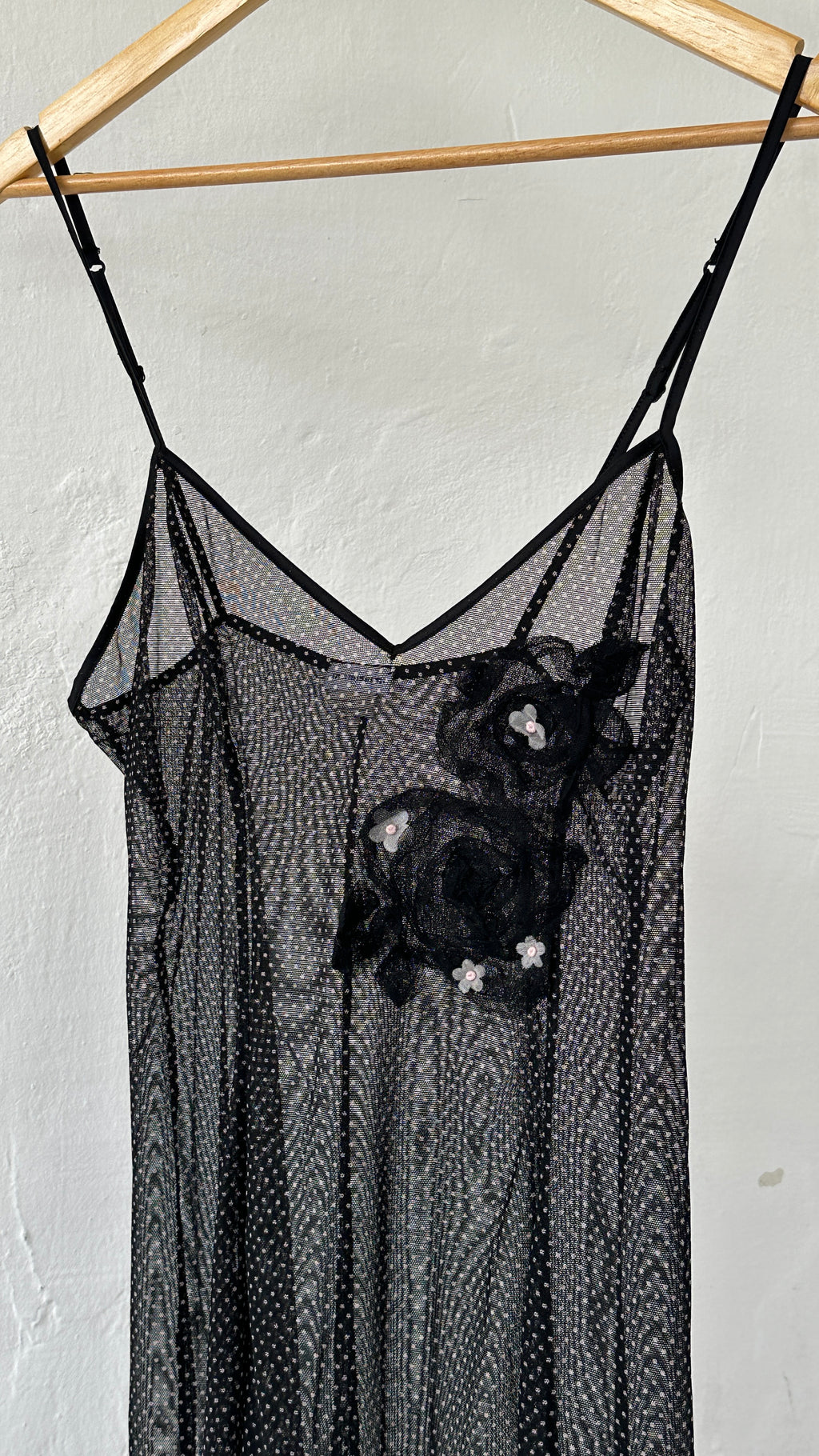 341 / INTIMISSIMI mesh slip dress