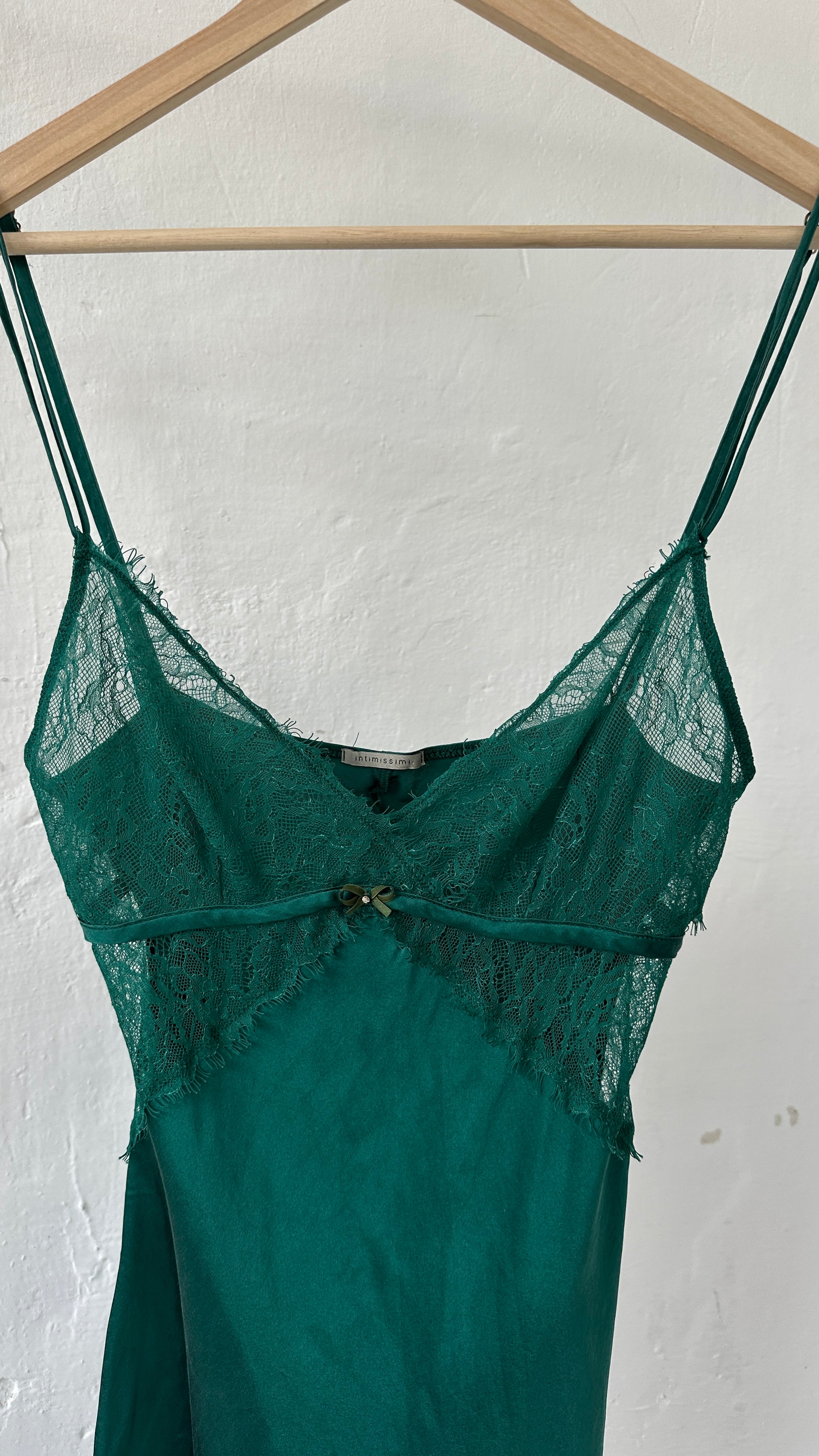 338 / INTIMISSIMI lace & silk dress