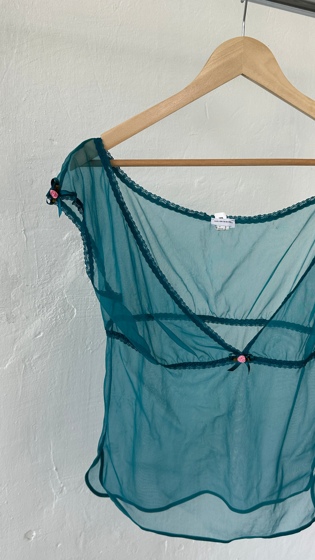 340 / INTIMISSIMI sheer top