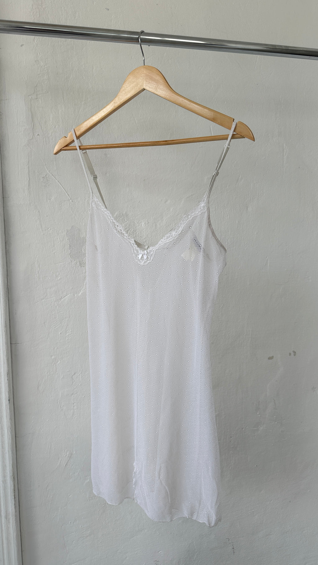 333 / INTIMISSIMI pointelle mesh dress