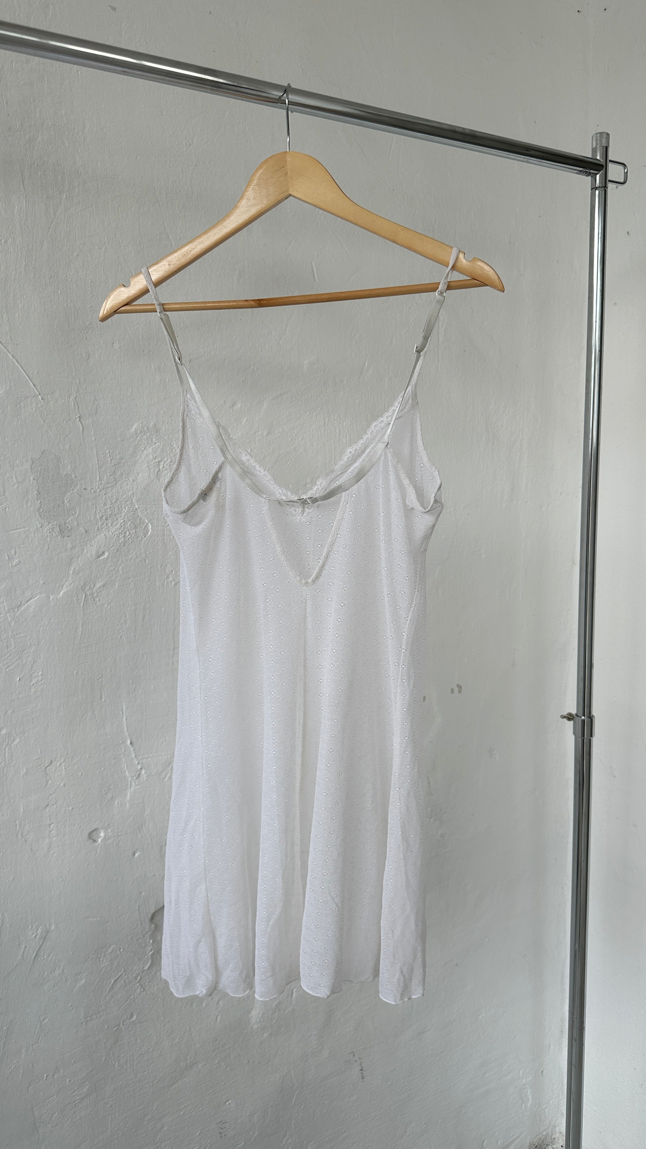 333 / INTIMISSIMI pointelle mesh dress