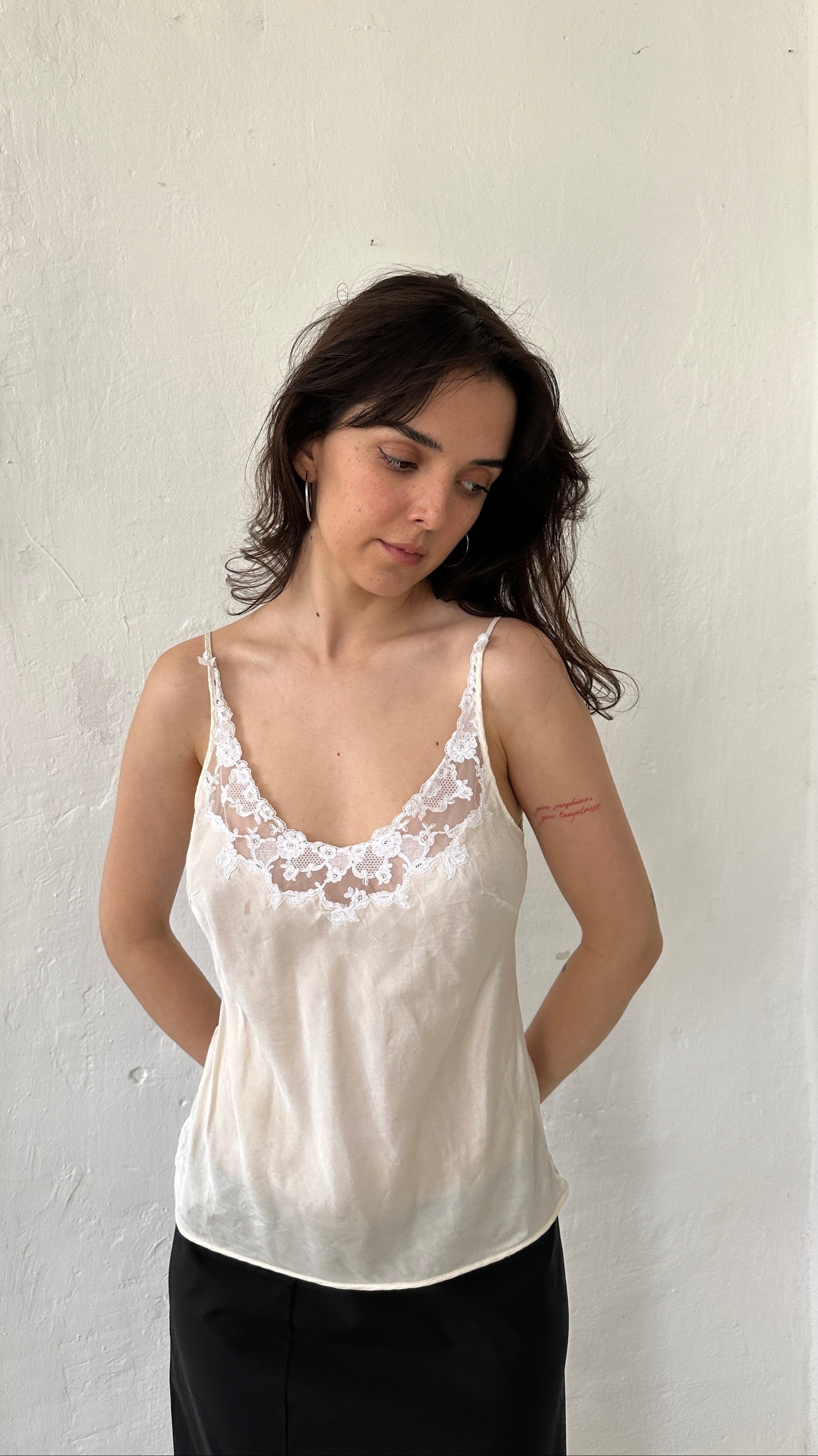 335 / LA PERLA silk cami top