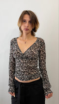 382 / long-sleeve mesh top
