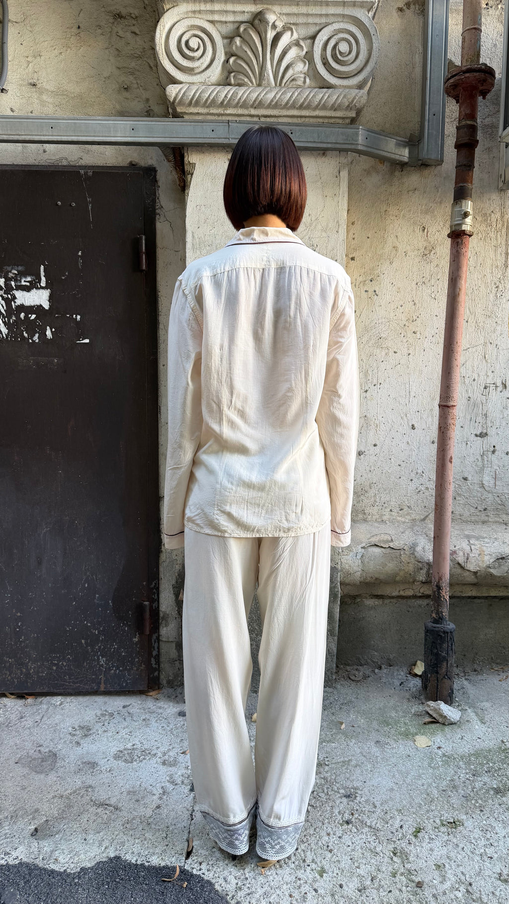 385 / PRADA silk pyjama set