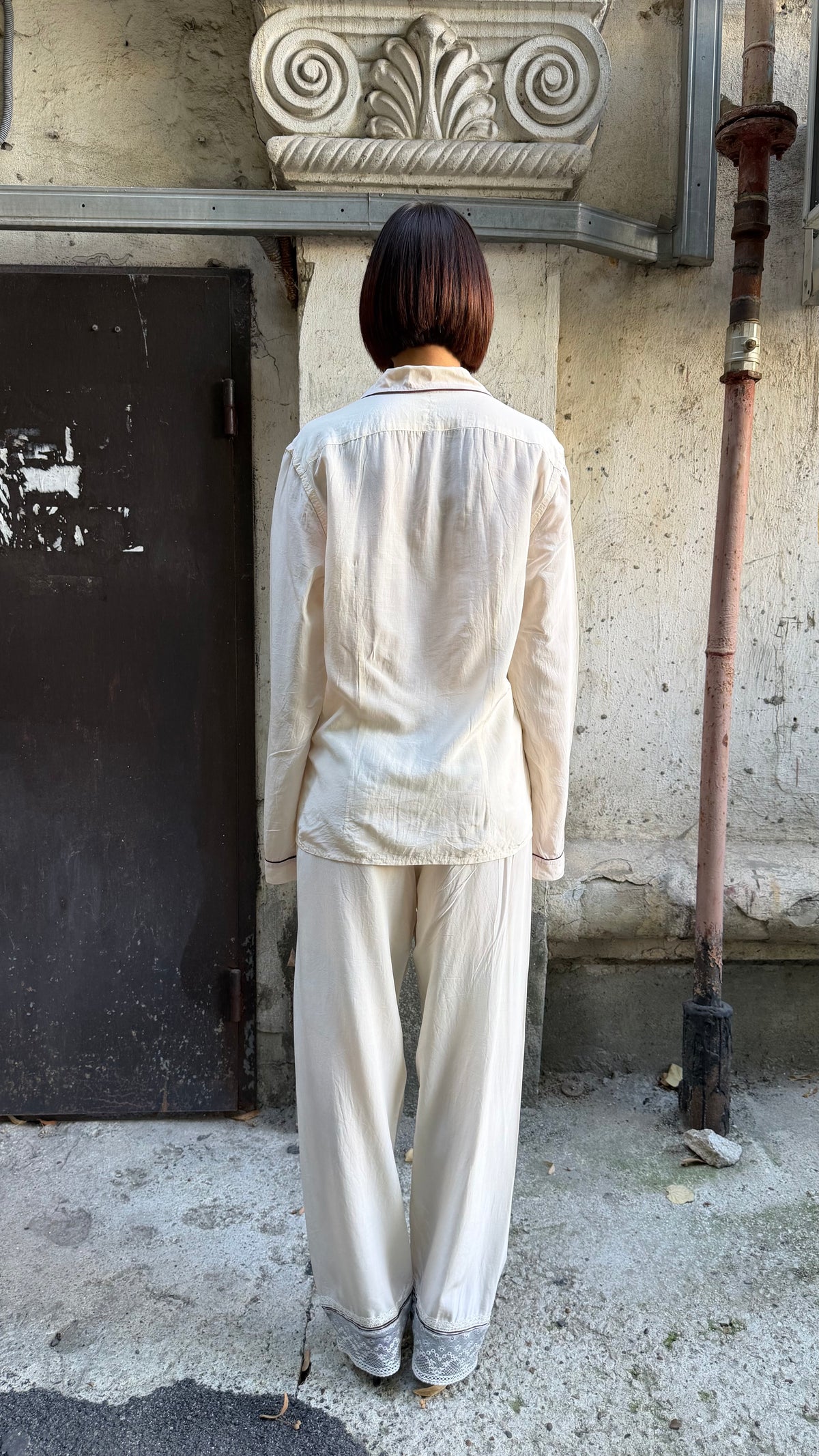 385 / PRADA silk pyjama set