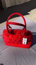 420 / TOSCA BLU patent handbag