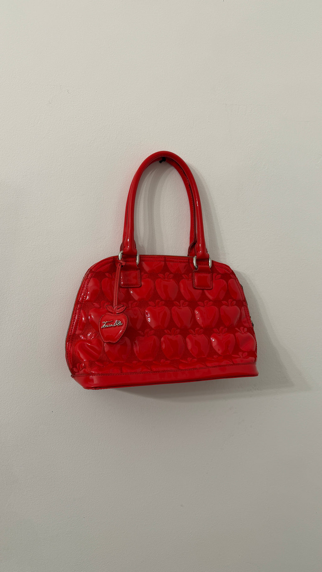 420 / TOSCA BLU patent handbag