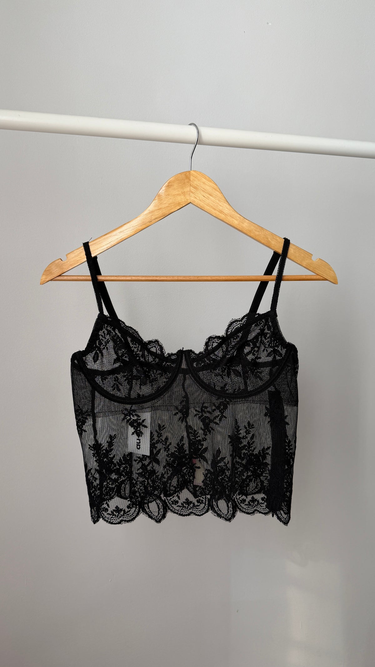 393 / lace corset top