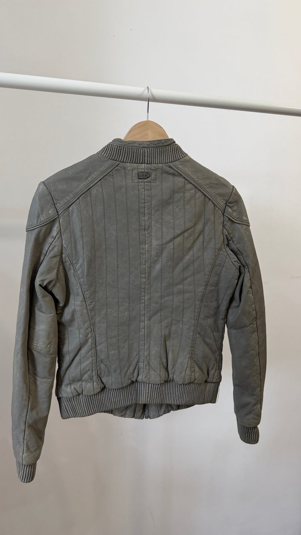 411 / M&R bomber leather jacket