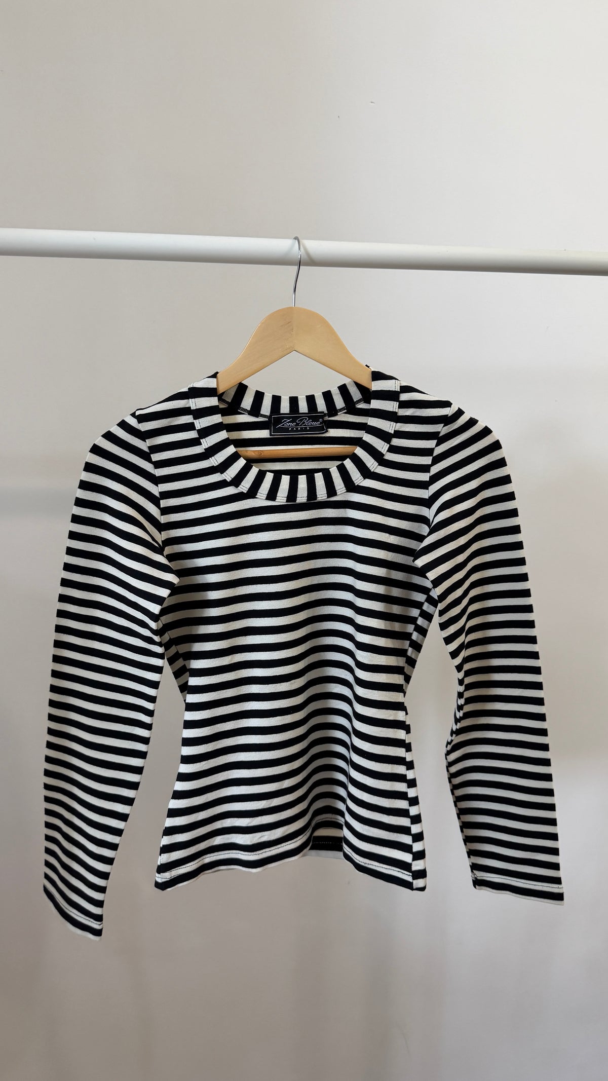 406 / striped longsleeve top