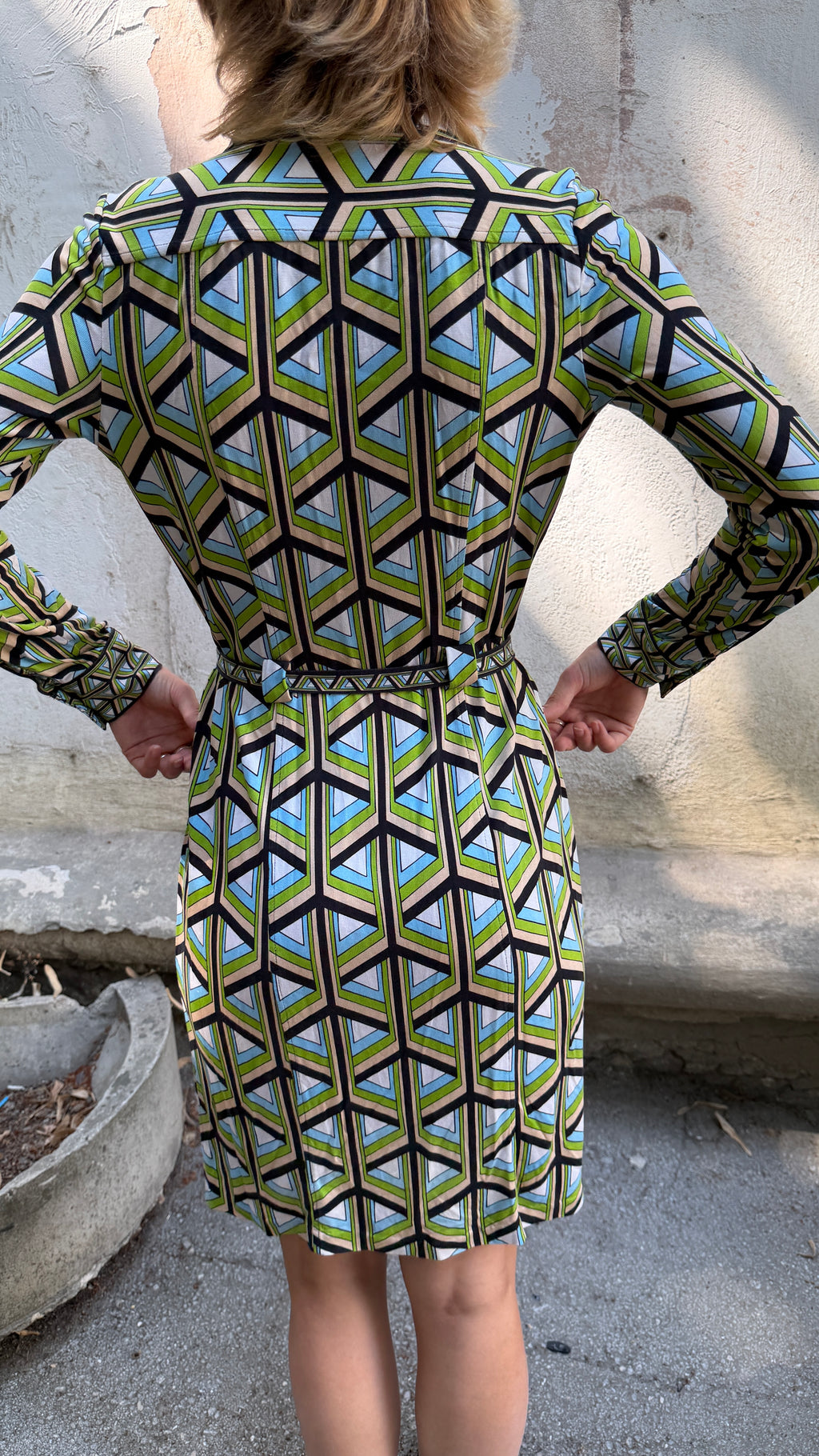 421 / DIANE VON FUSTENBERG silk dress