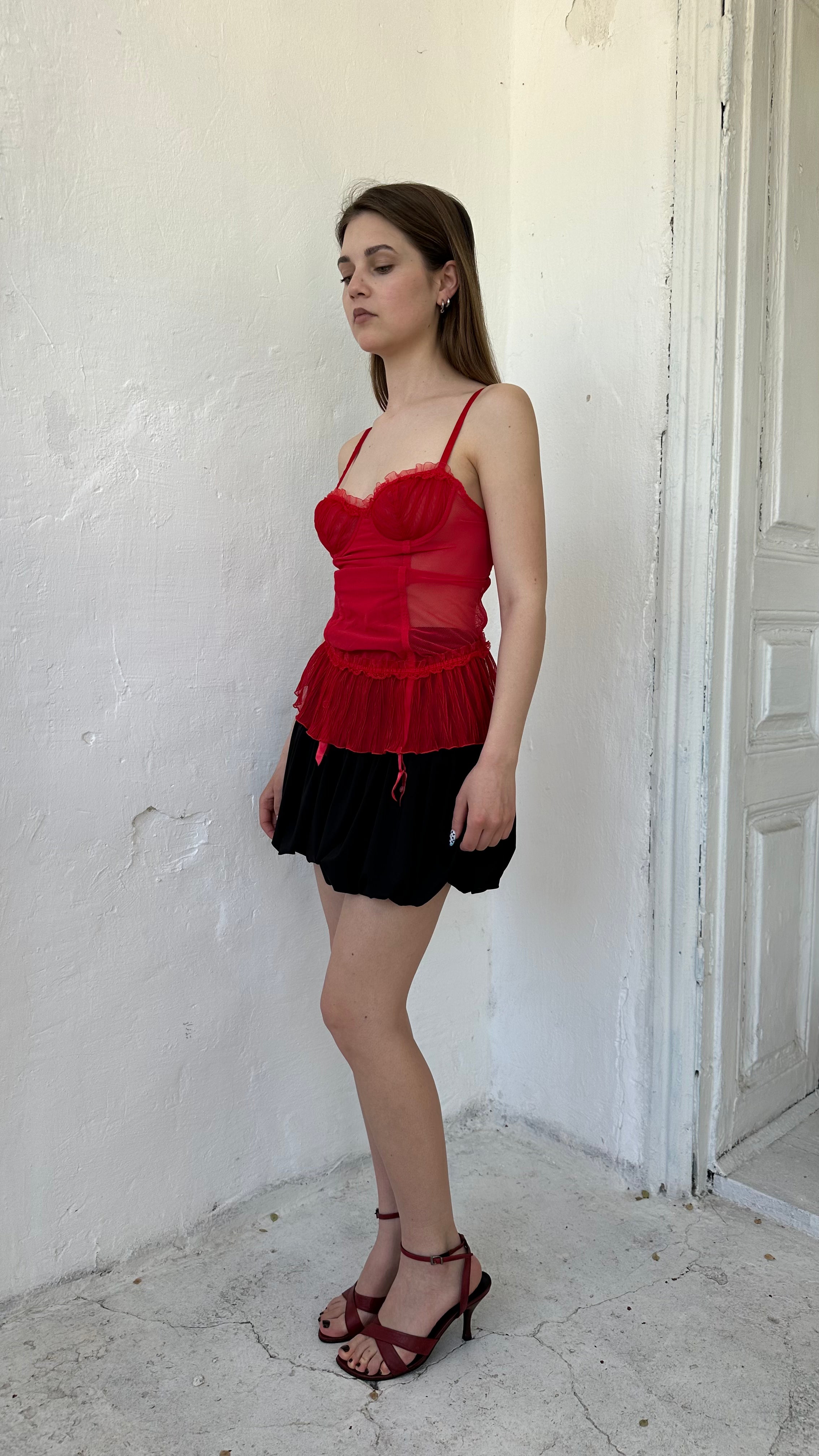 182 / mesh corset