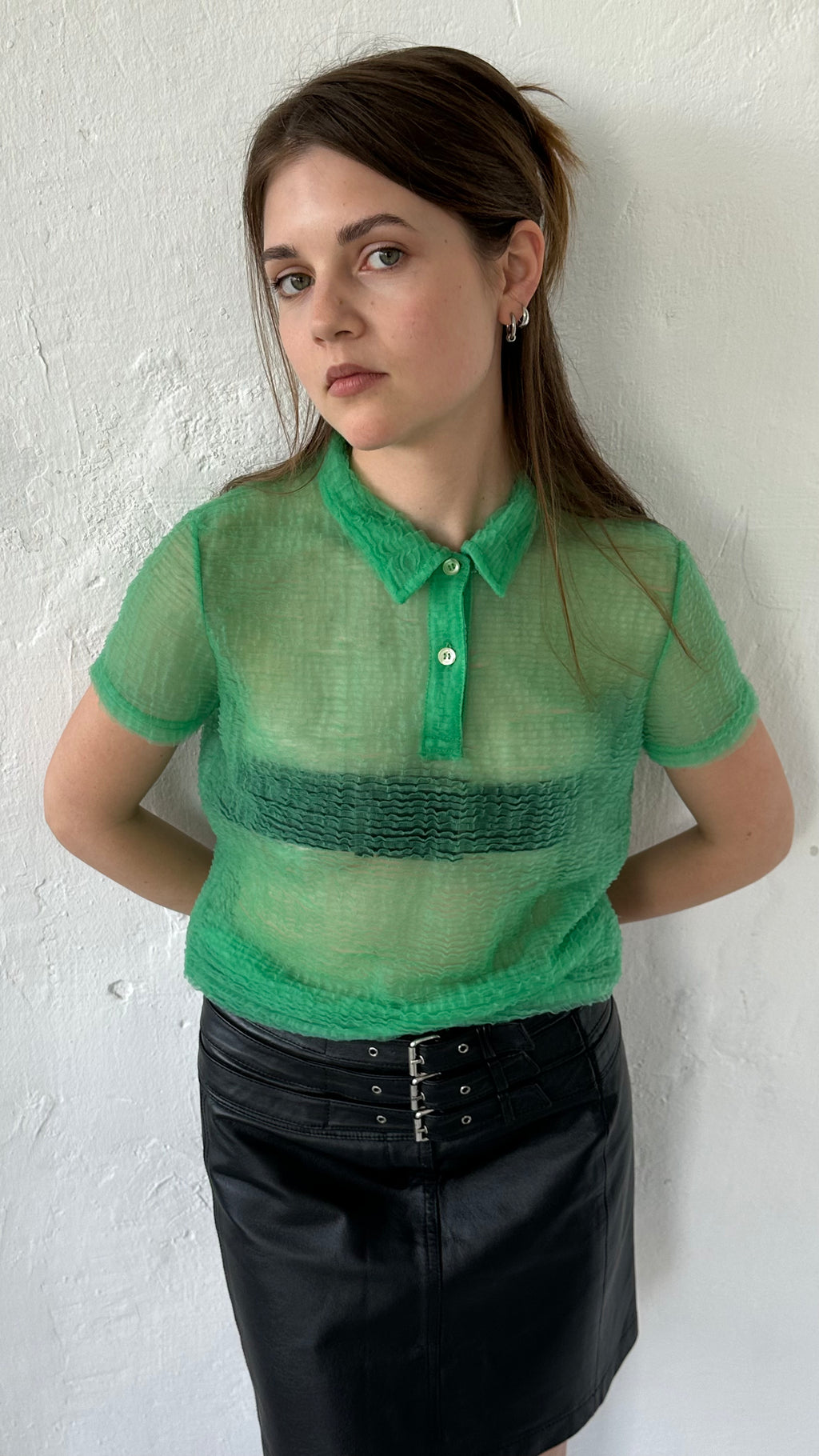 174 / CALVIN KLEIN polo top