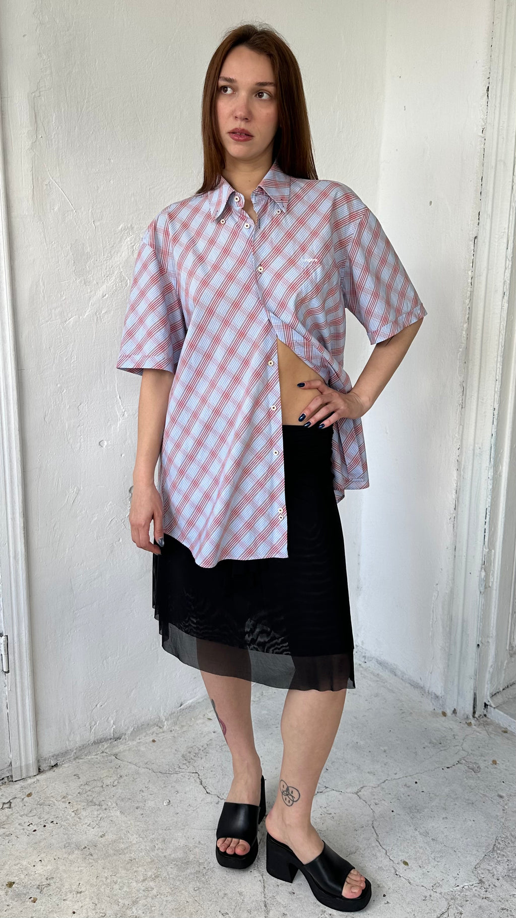 192 / knee-length skirt