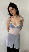333 / INTIMISSIMI pointelle mesh dress